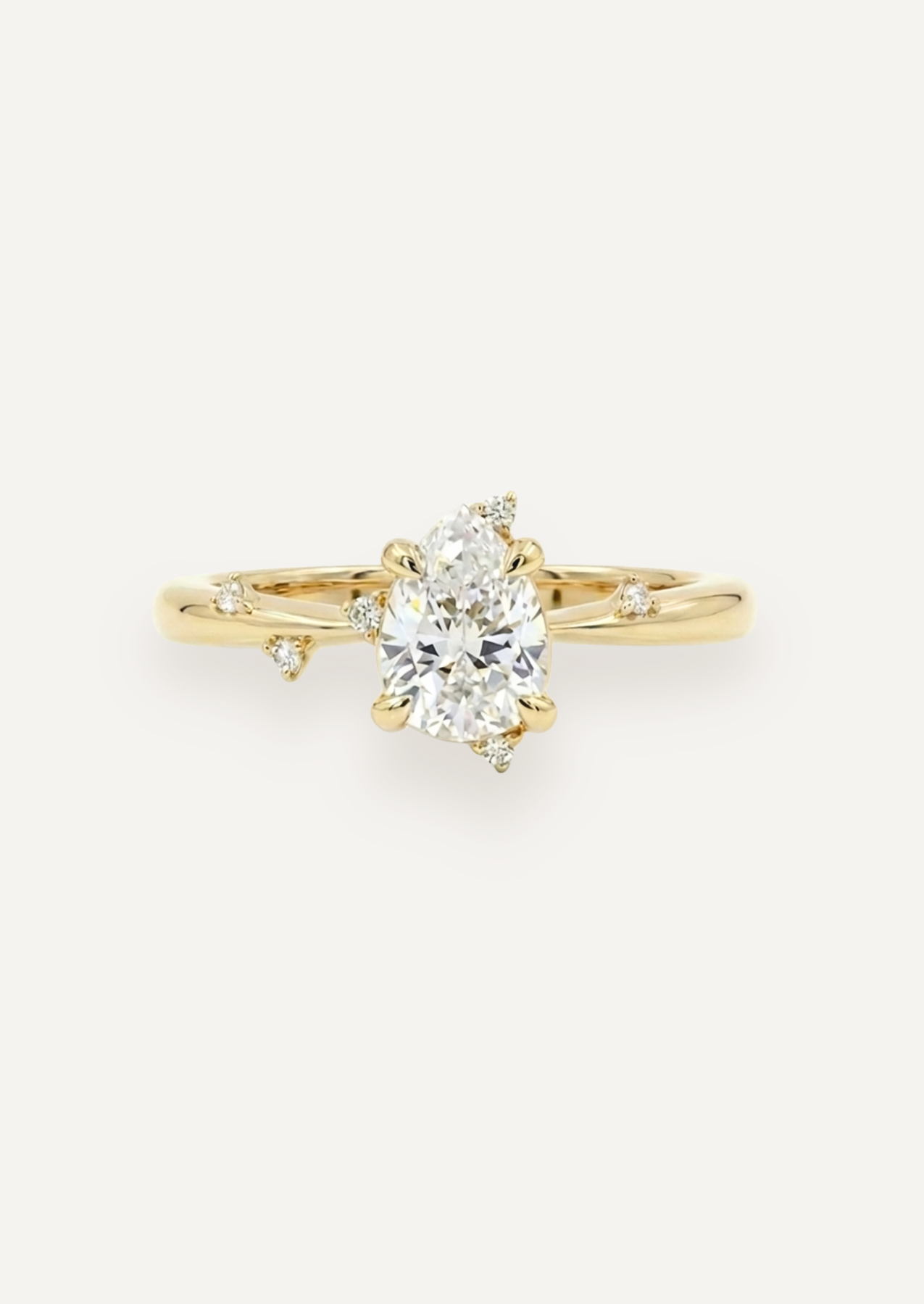 The Juniper Solitaire Ring