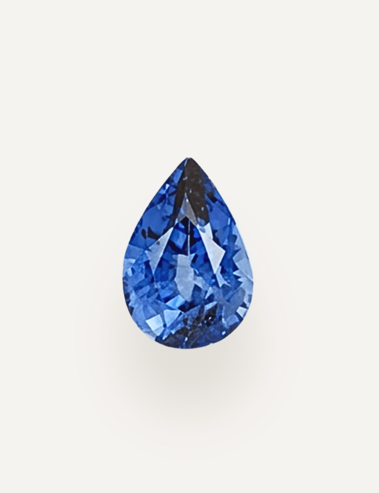 1.07ct Ceylon Blue Pear Cut Sapphire - Molten Store