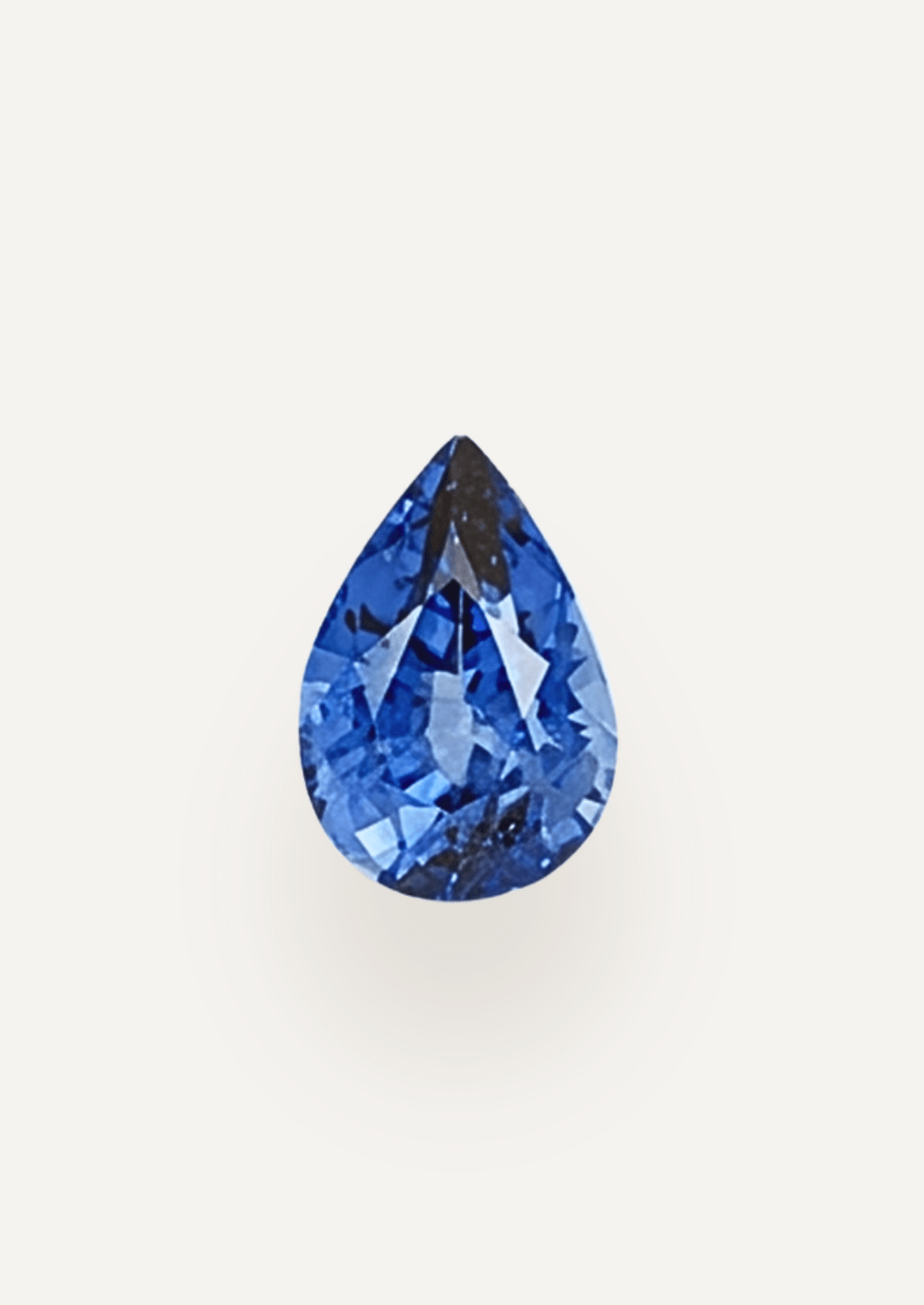 1.07ct Ceylon Blue Pear Cut Sapphire - Molten Store
