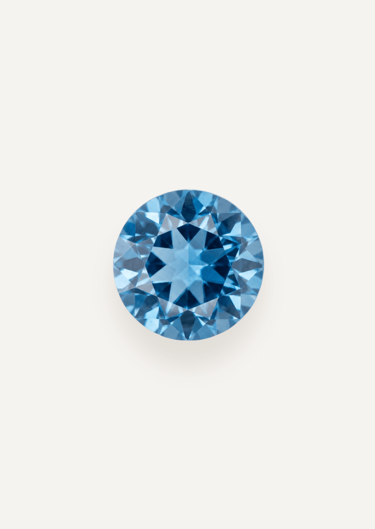 1.08ct Santa Maria Round Cut Aquamarine - Molten Store