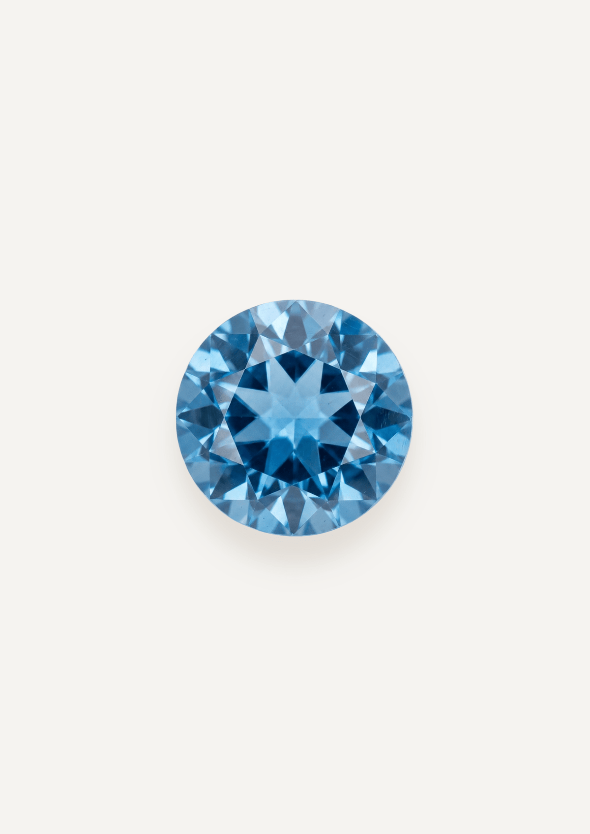 1.08ct Santa Maria Round Cut Aquamarine - Molten Store