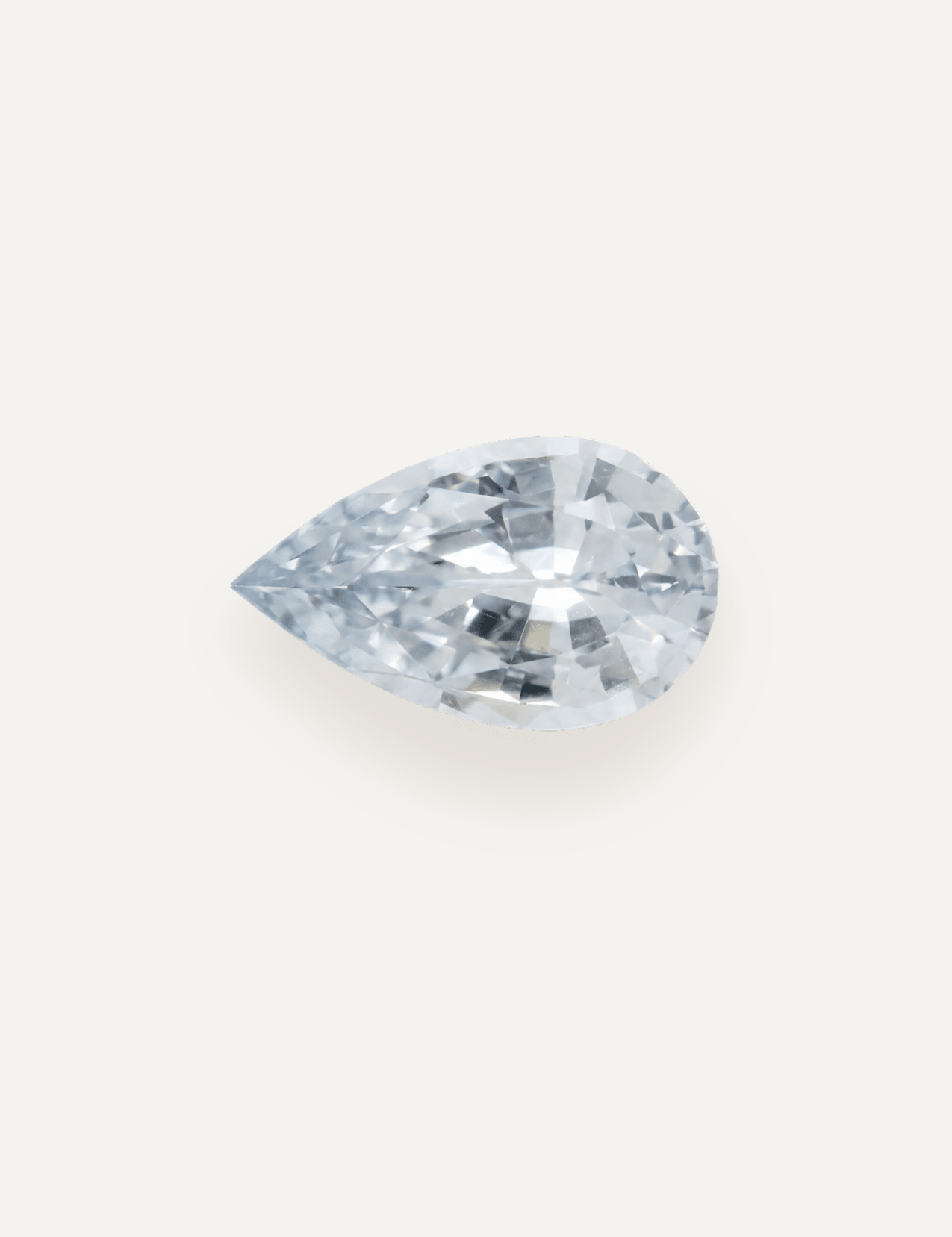 1.09ct Blue Pear Cut Sapphire - Molten Store