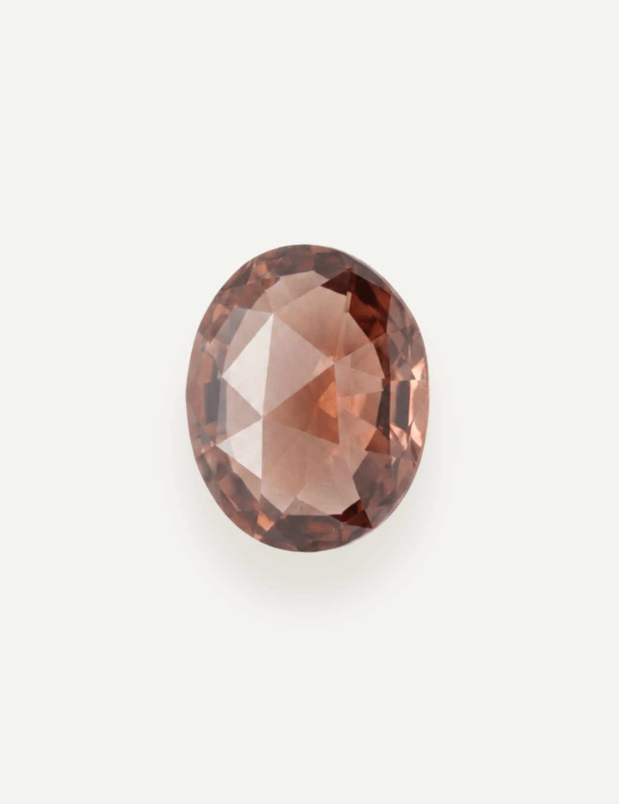 1.09ct Madagascian Peach Rose Cut Sapphire - Molten Store
