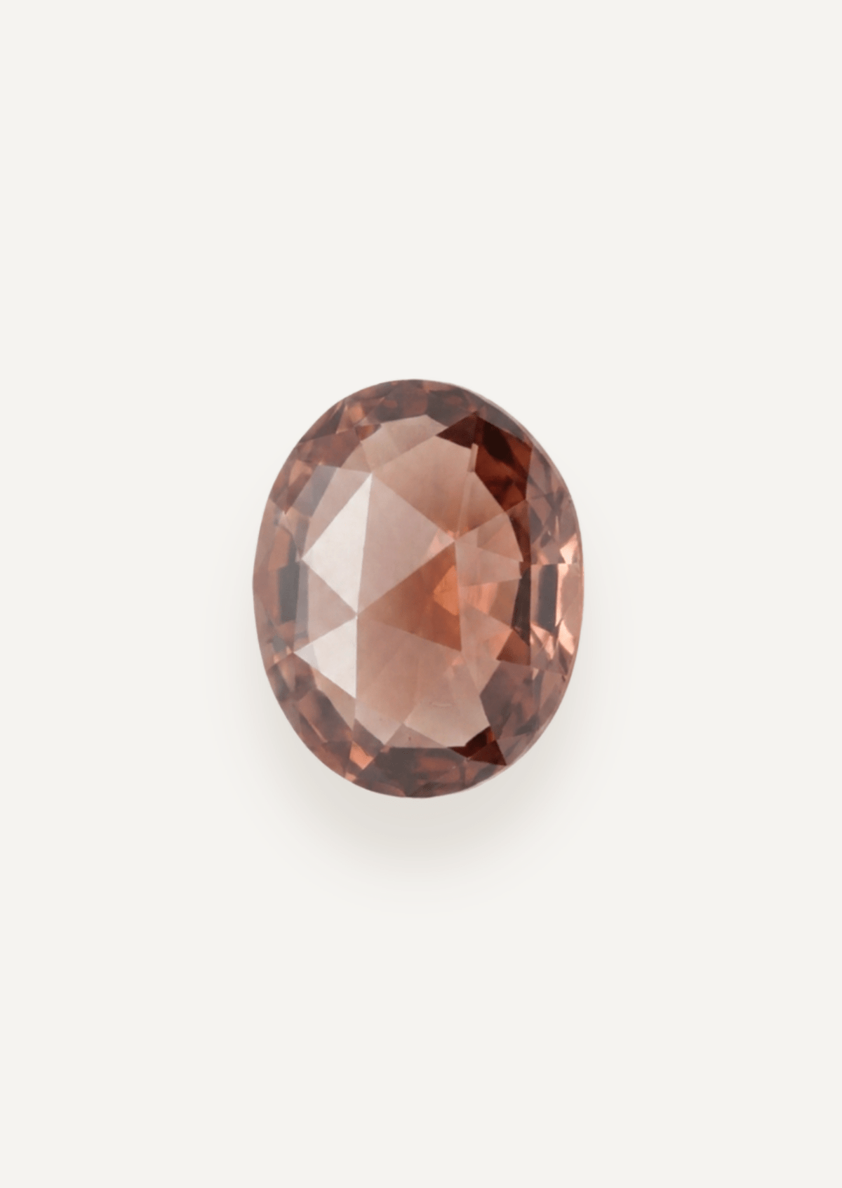 1.09ct Madagascian Peach Rose Cut Sapphire - Molten Store