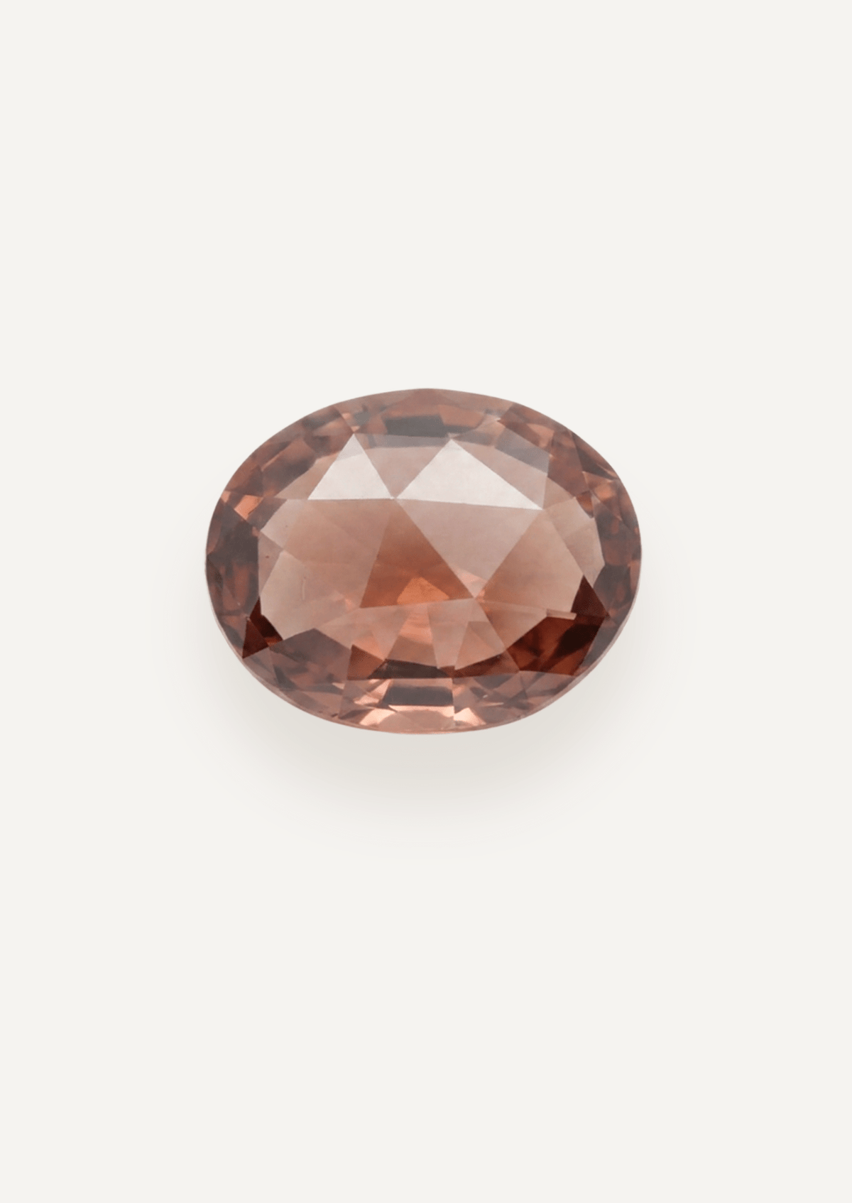 1.09ct Madagascian Peach Rose Cut Sapphire - Molten Store