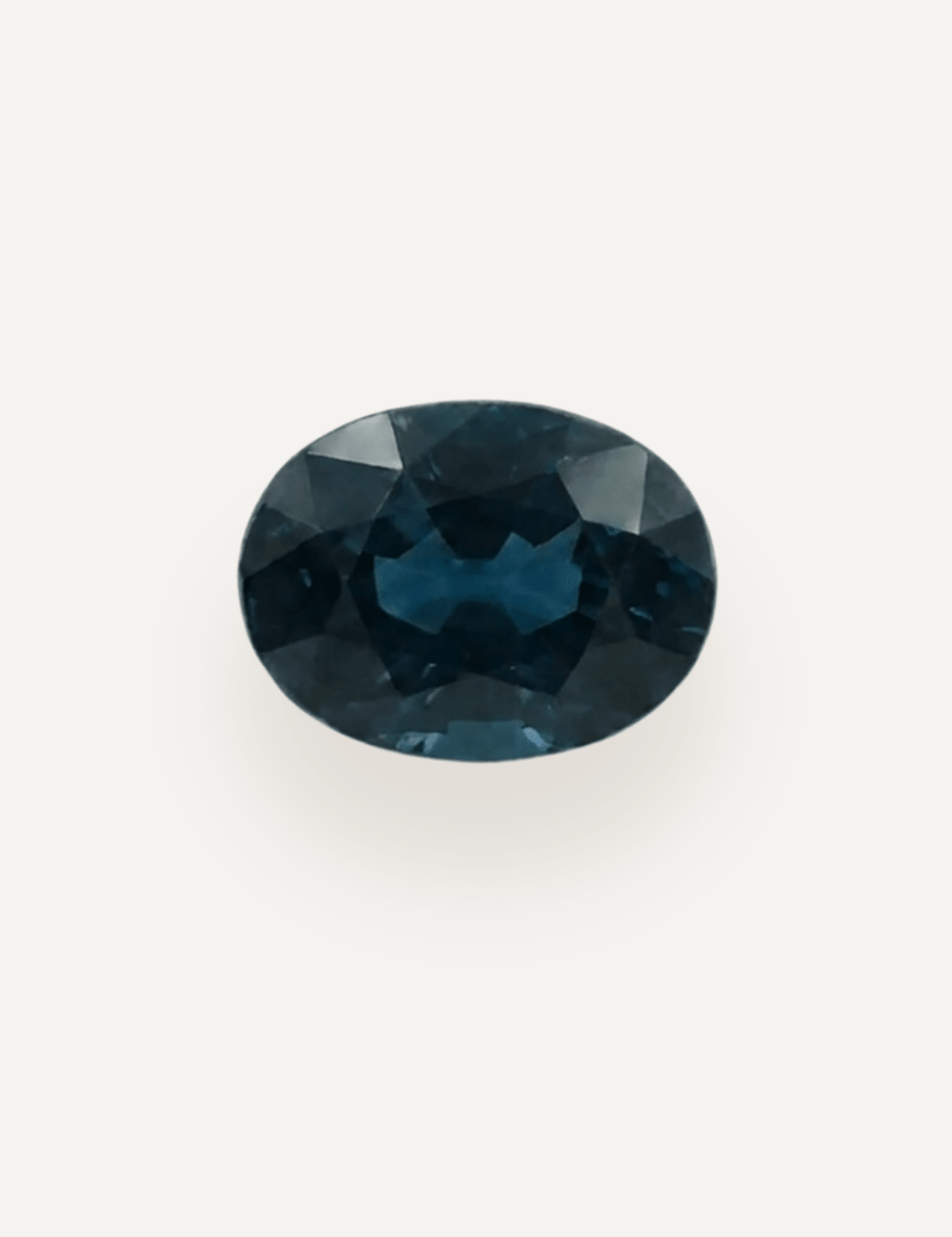 1.09ct Queensland Green Parti Oval Cut Sapphire - Molten Store