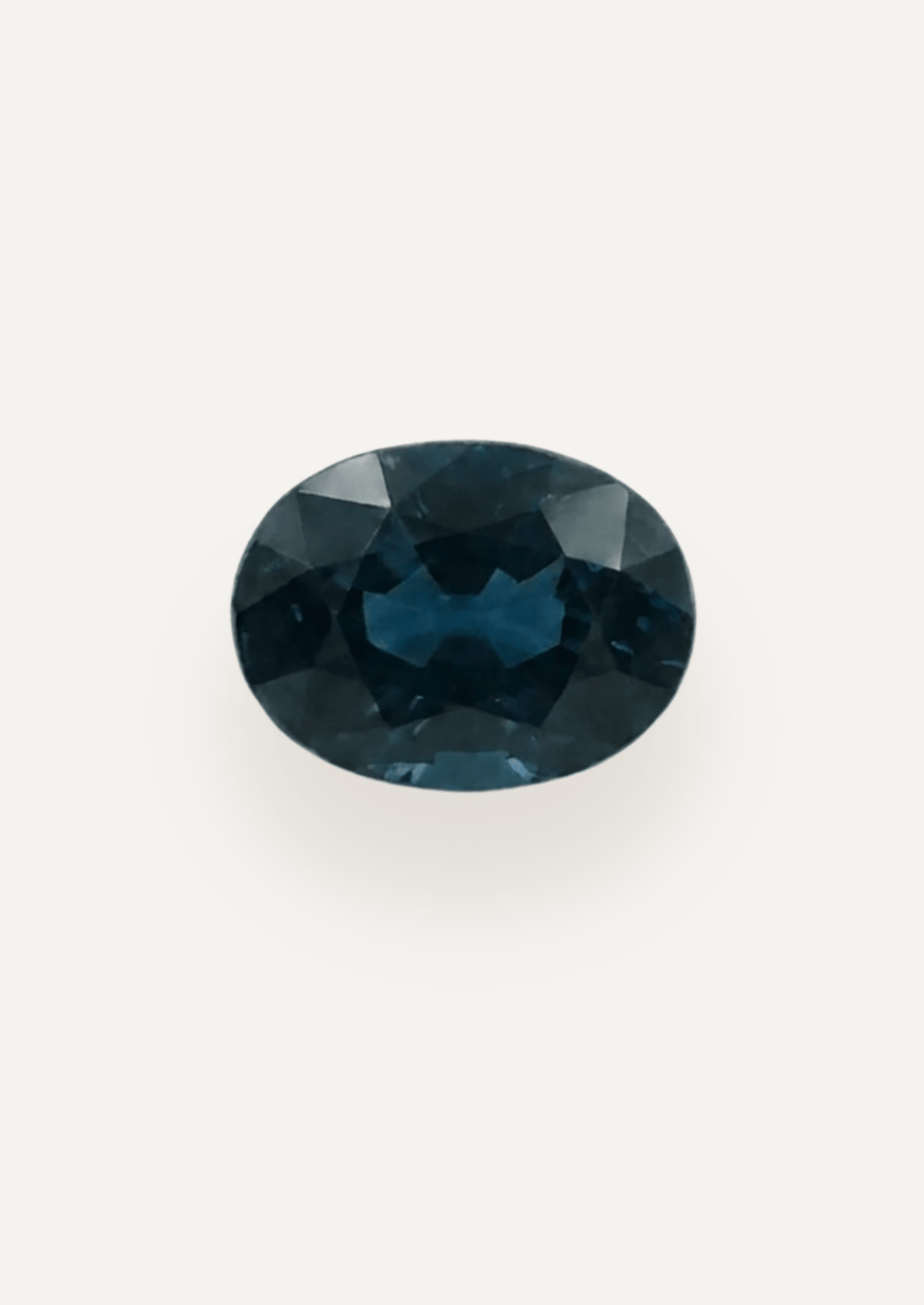 1.09ct Queensland Green Parti Oval Cut Sapphire - Molten Store