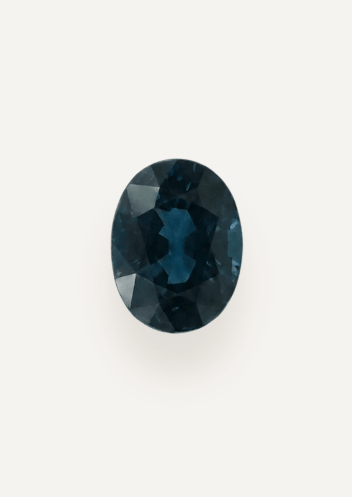 1.09ct Queensland Green Parti Oval Cut Sapphire - Molten Store