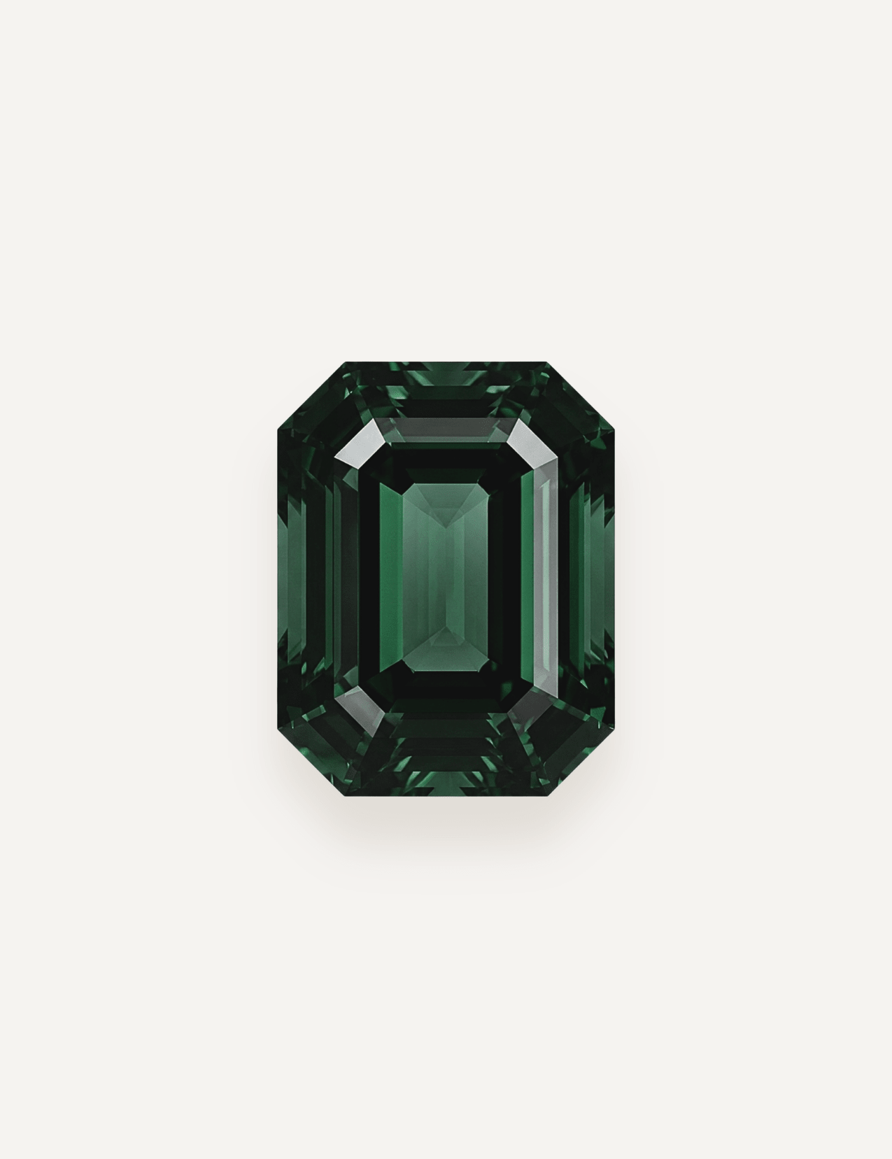 1.10ct Australian Blue Green Parti Emerald Cut Sapphire - Molten Store
