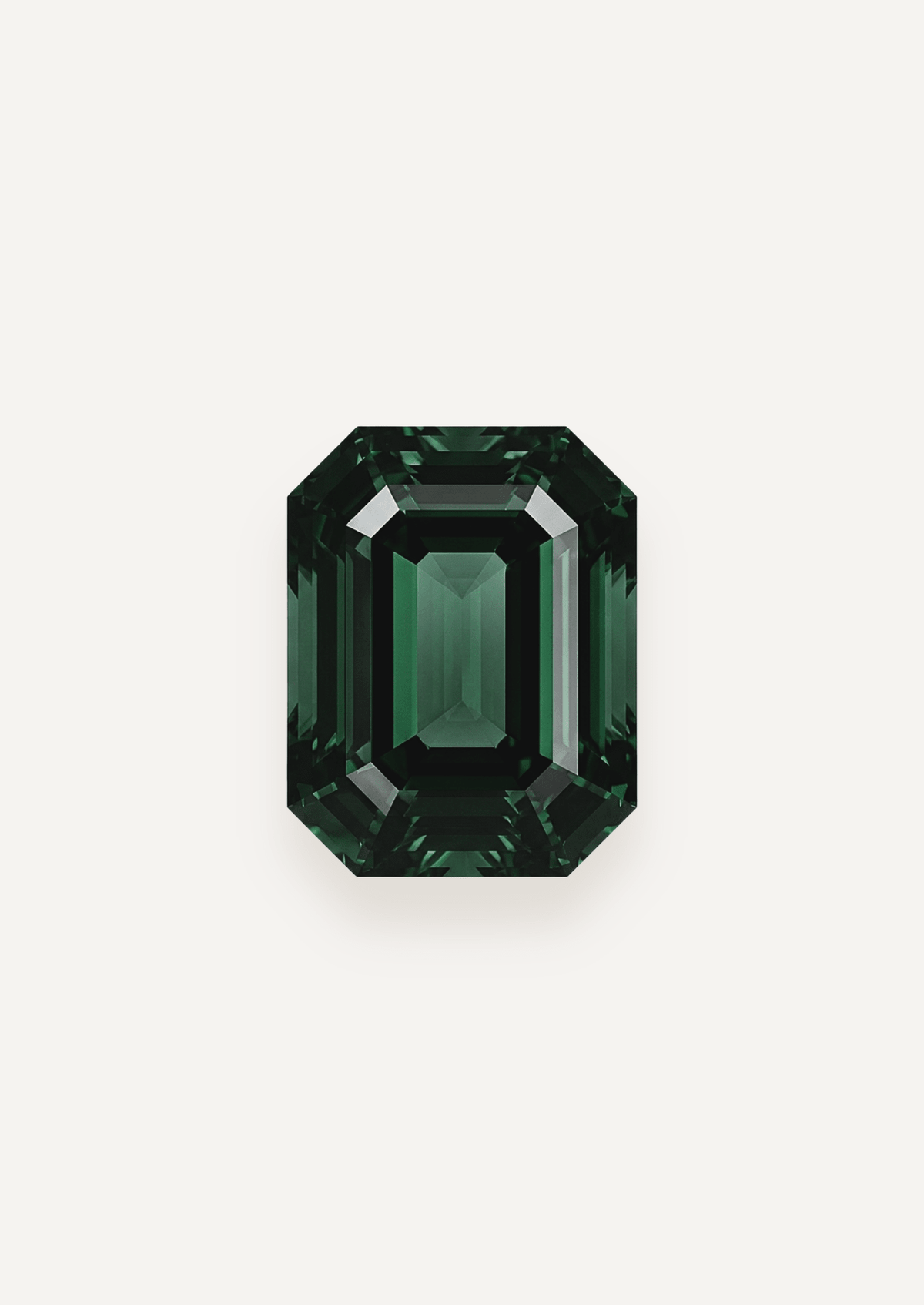 1.10ct Australian Blue Green Parti Emerald Cut Sapphire - Molten Store