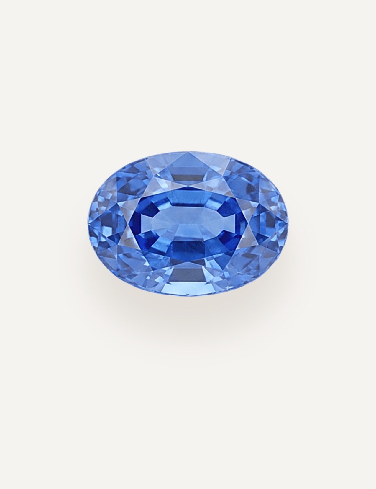 1.10ct Ceylon Blue Oval Cut Sapphire - Molten Store