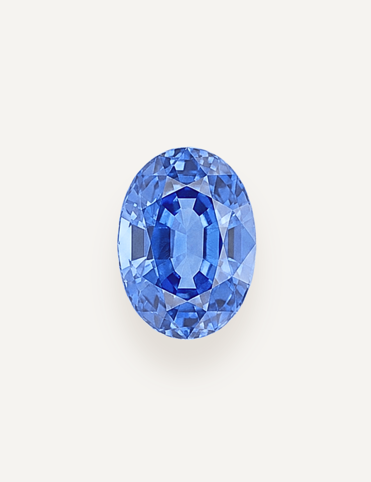 1.10ct Ceylon Blue Oval Cut Sapphire - Molten Store