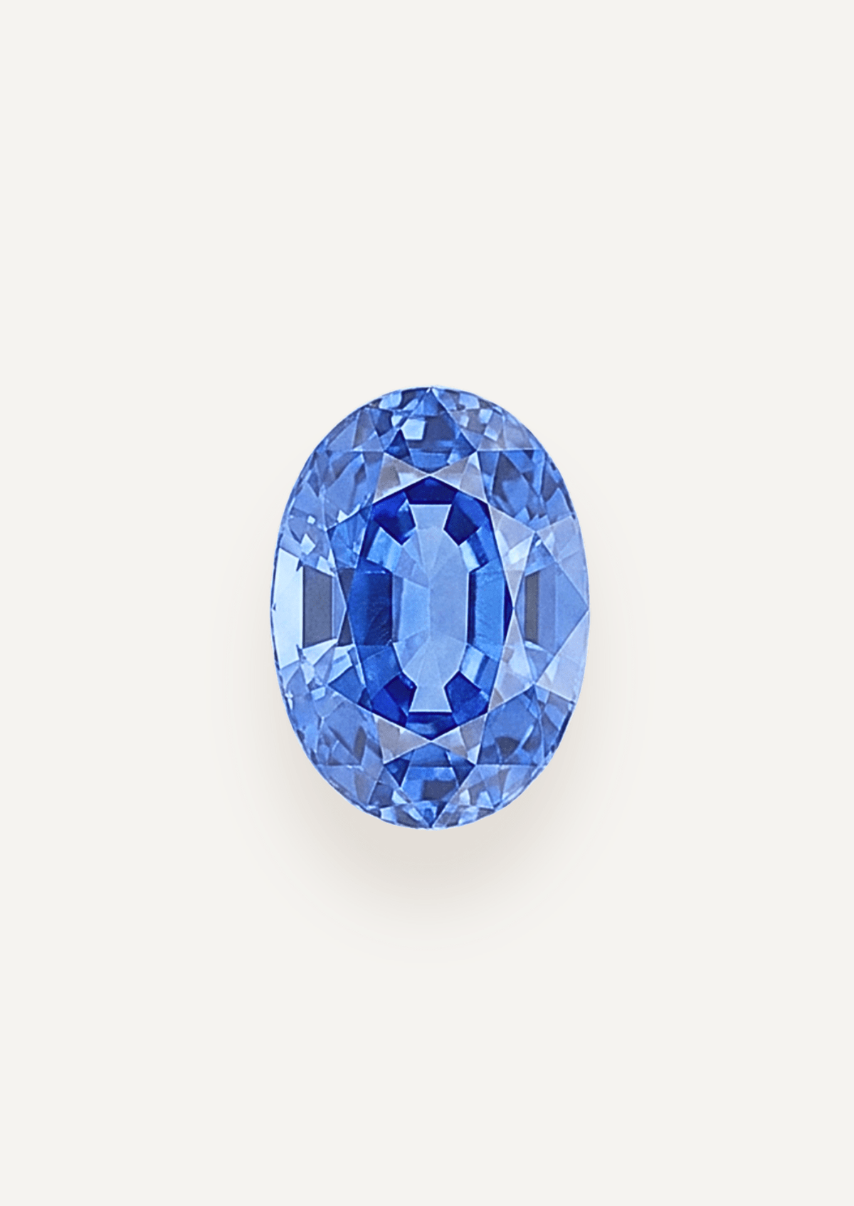 1.10ct Ceylon Blue Oval Cut Sapphire - Molten Store