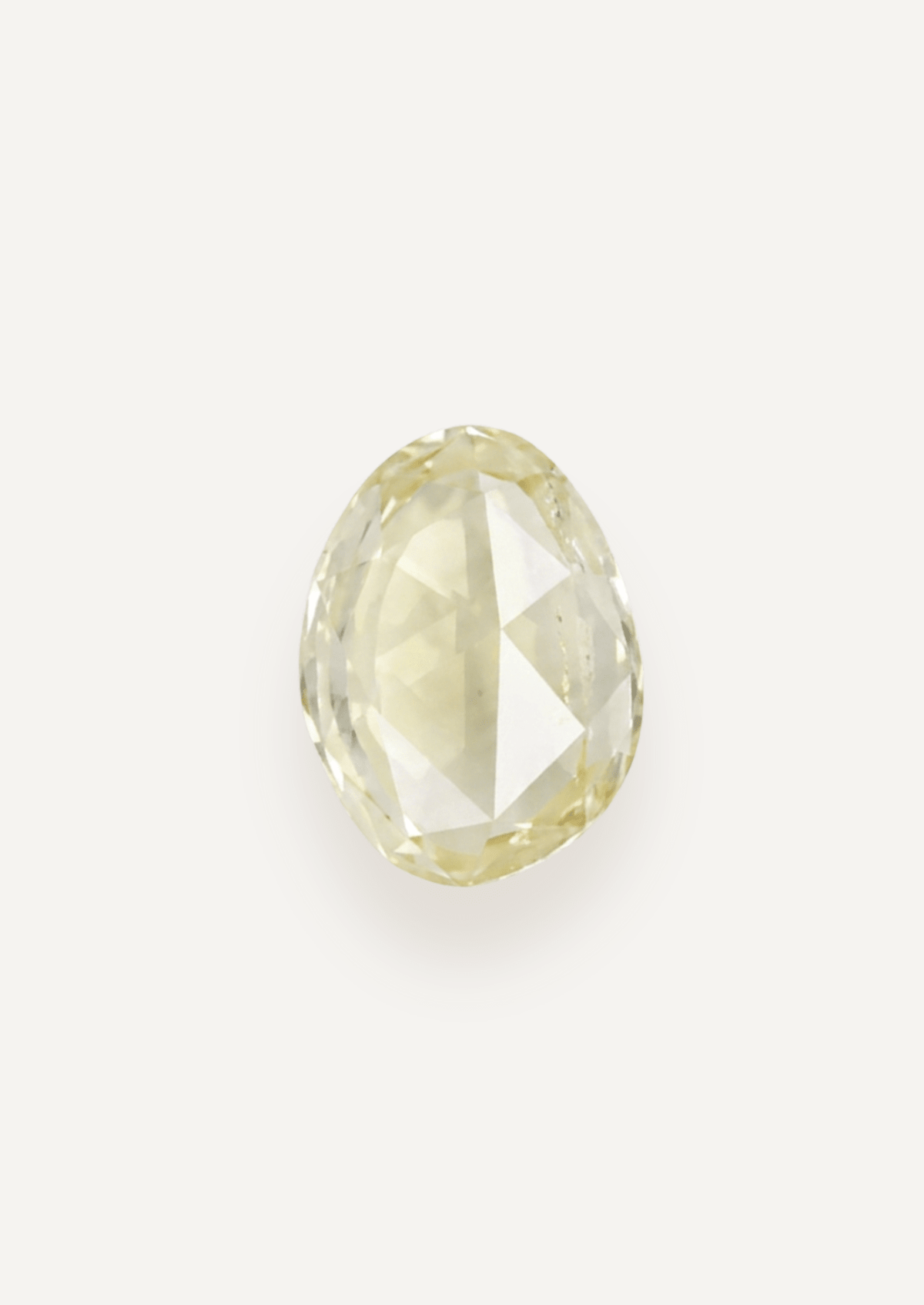 1.10ct Yellow Rose Cut Sapphire - Molten Store