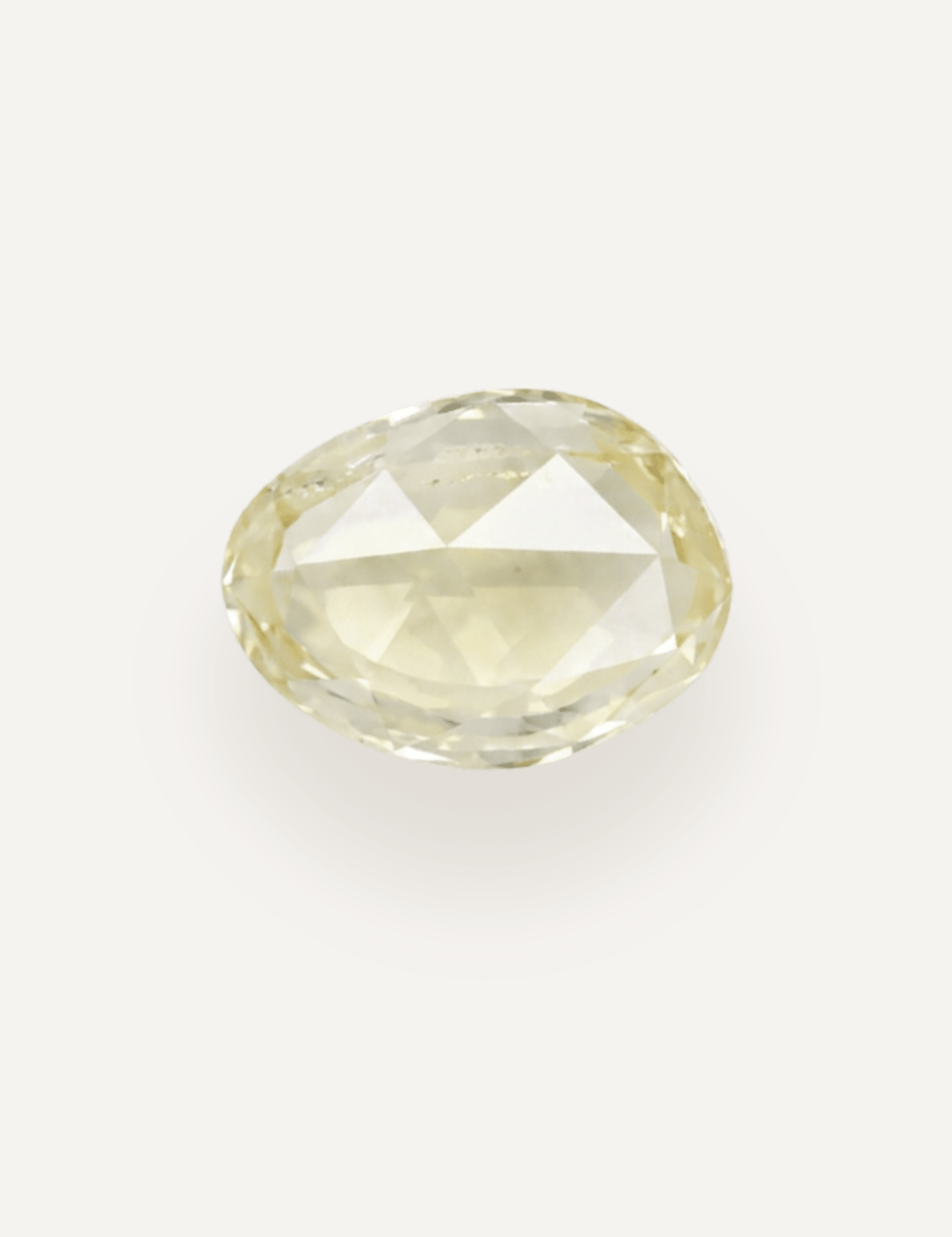 1.10ct Yellow Rose Cut Sapphire - Molten Store