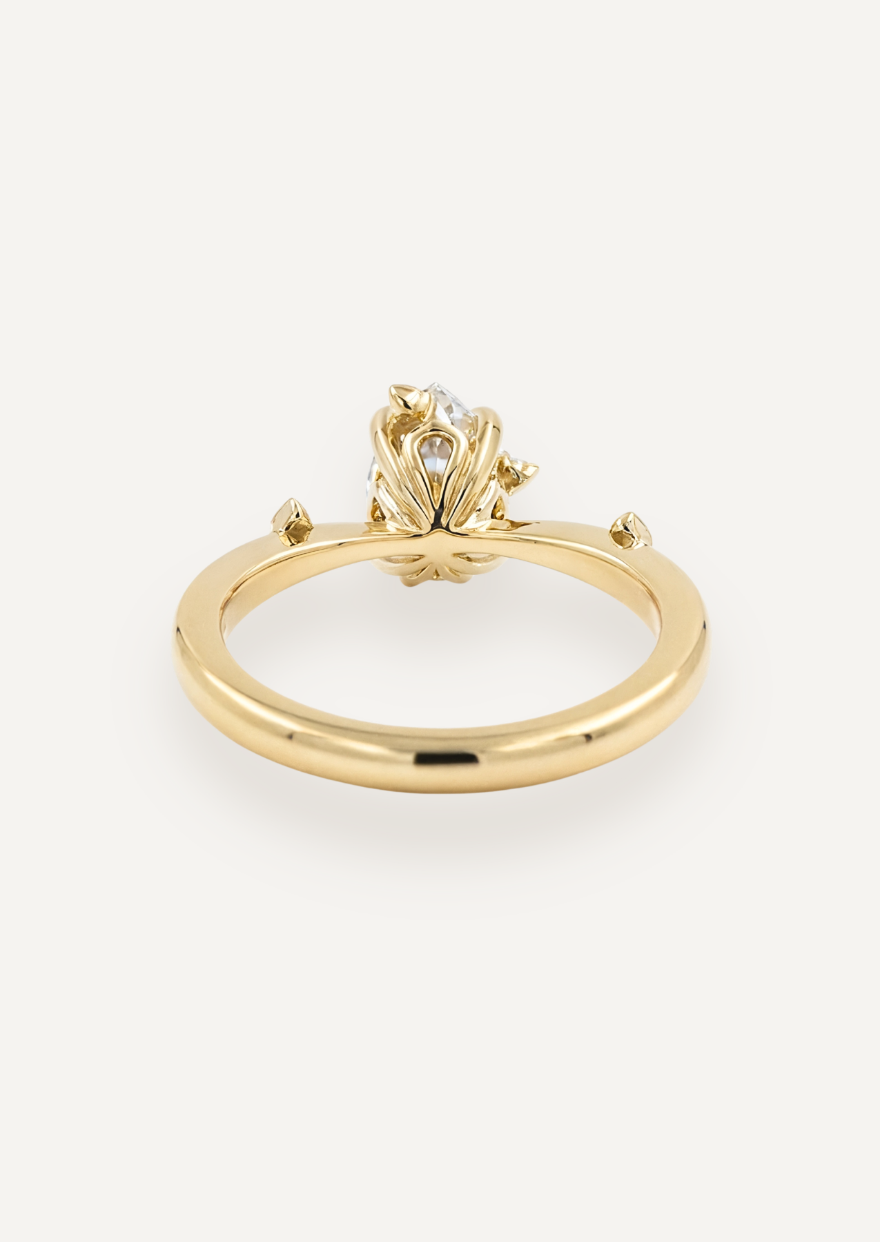 The Juniper Solitaire Ring