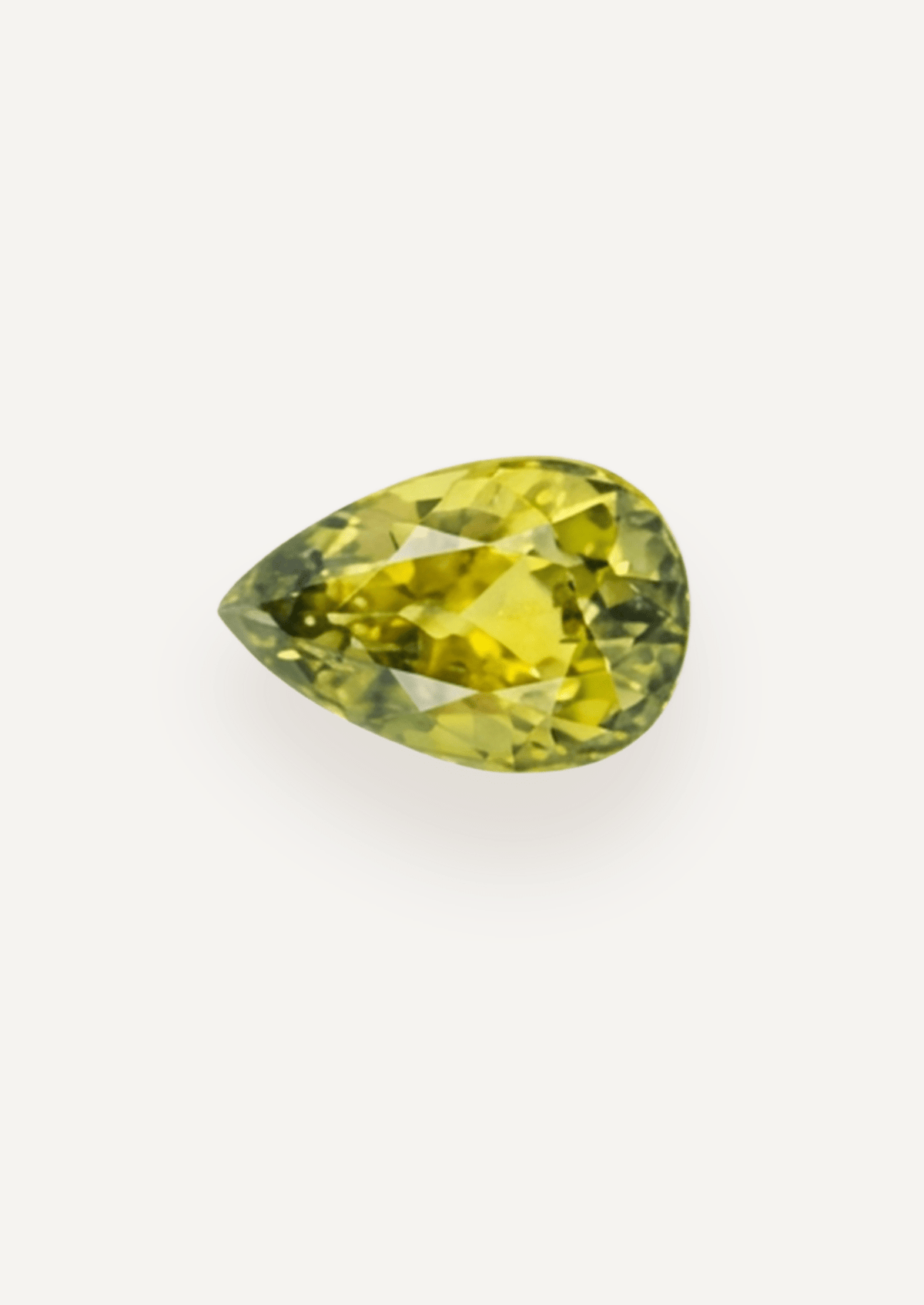 1.12ct Queensland Green Parti Pear Cut Sapphire - Molten Store