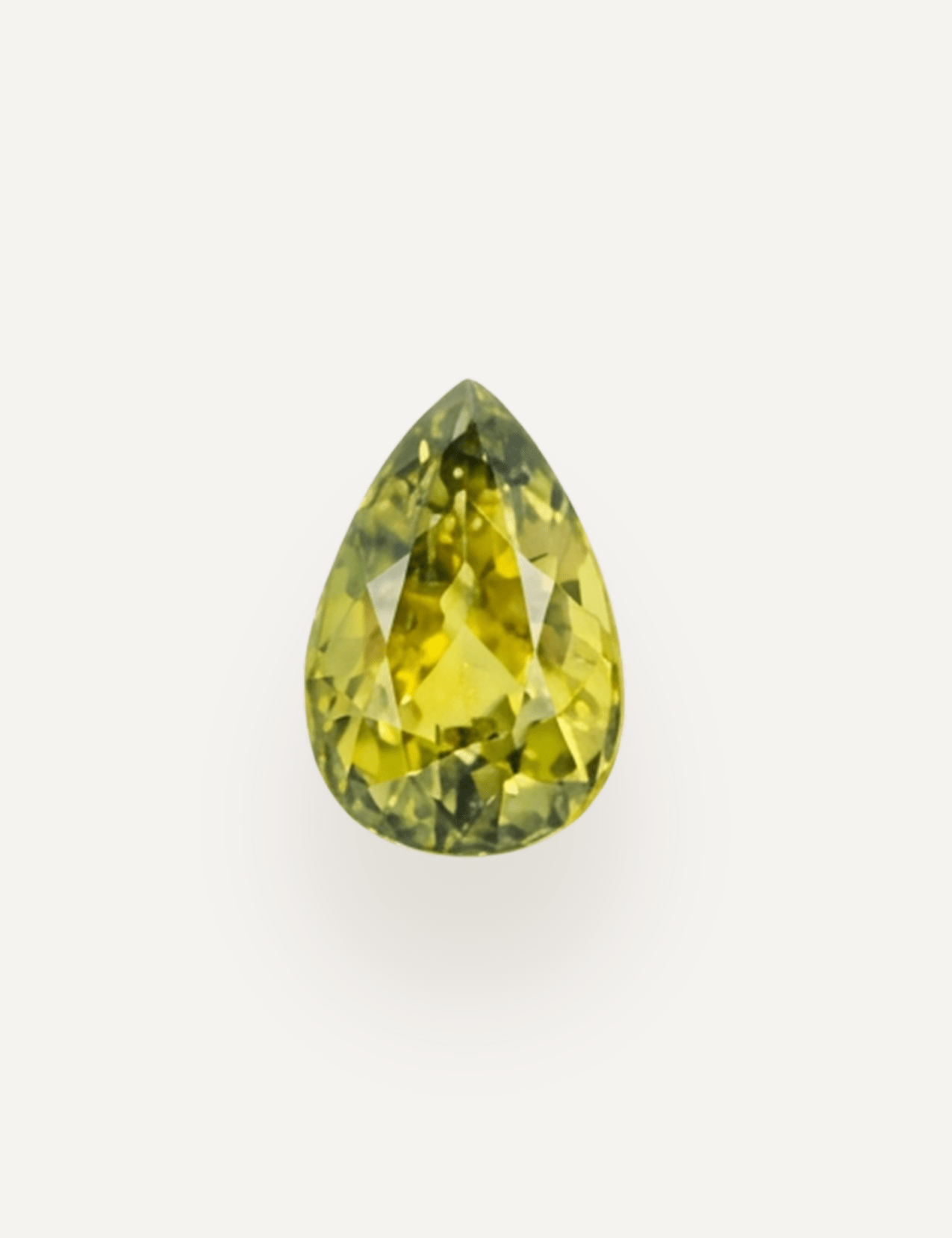 1.12ct Queensland Green Parti Pear Cut Sapphire - Molten Store