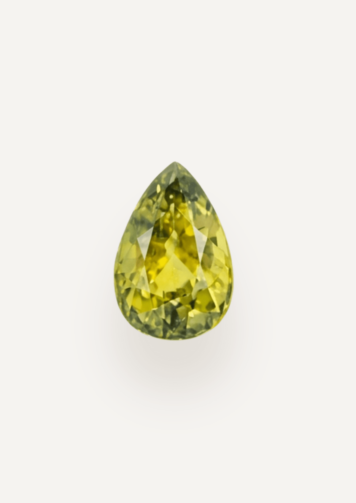 1.12ct Queensland Green Parti Pear Cut Sapphire - Molten Store