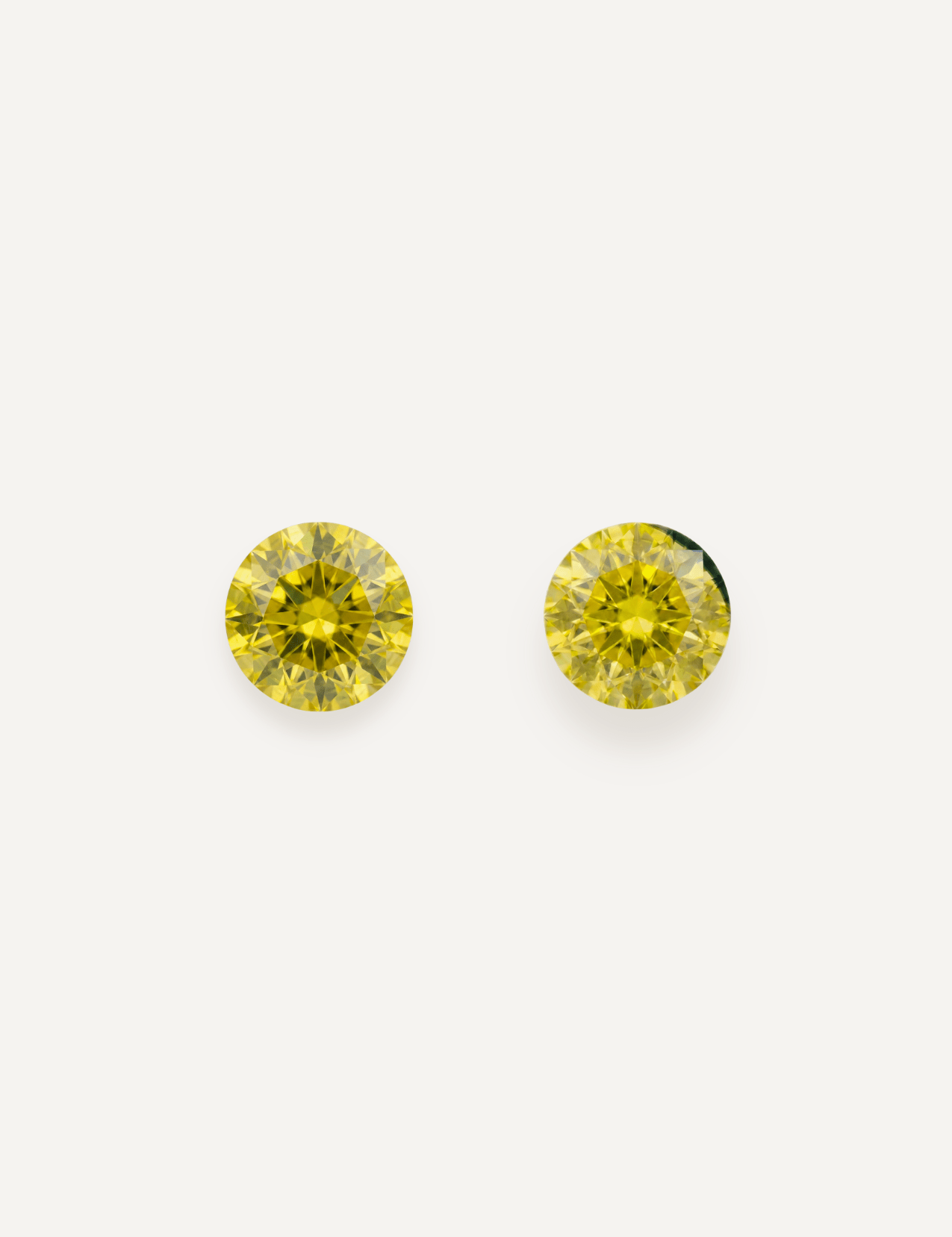 1.13 TCW Queensland Green Parti Round Cut Sapphire Pair - Molten Store