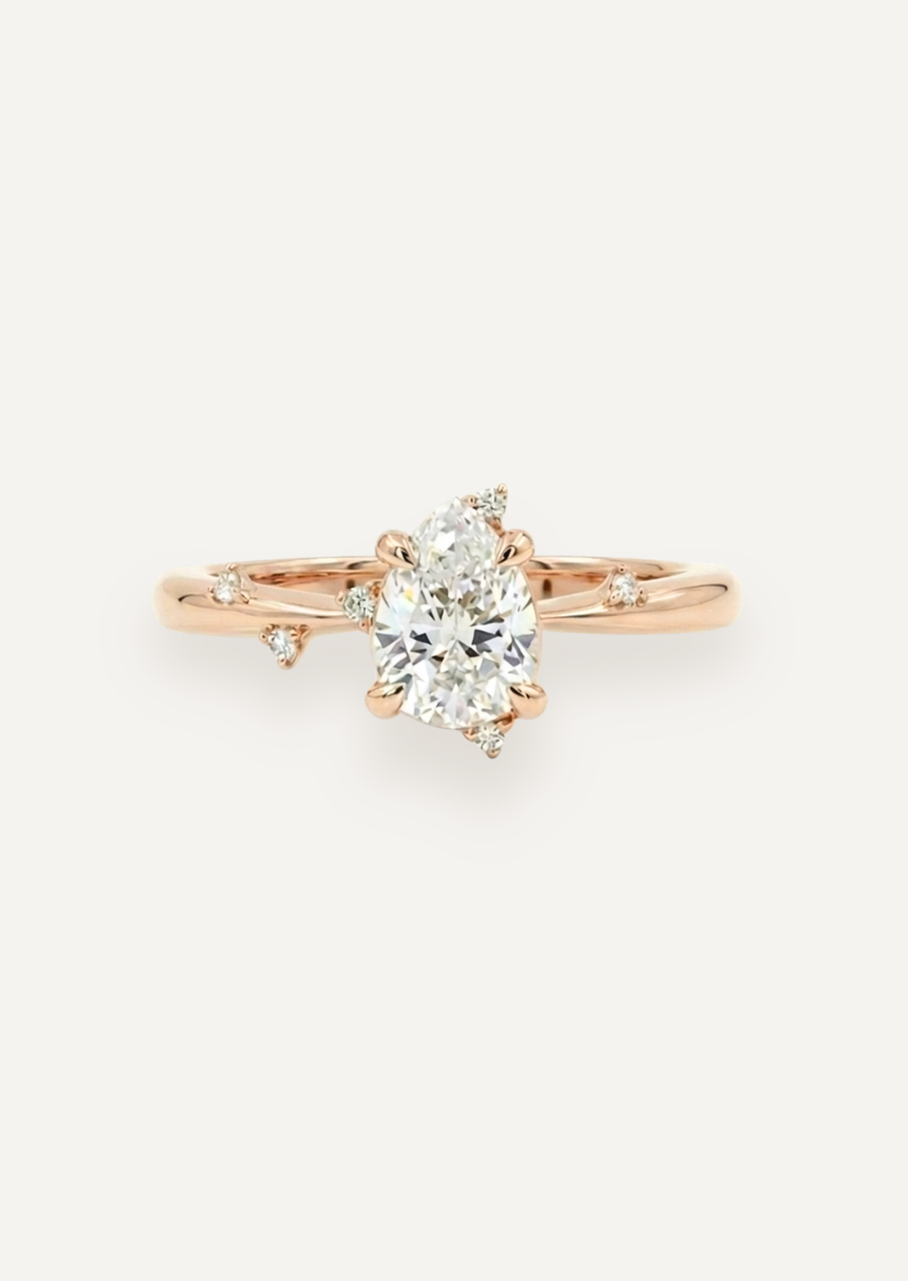 The Juniper Solitaire Ring