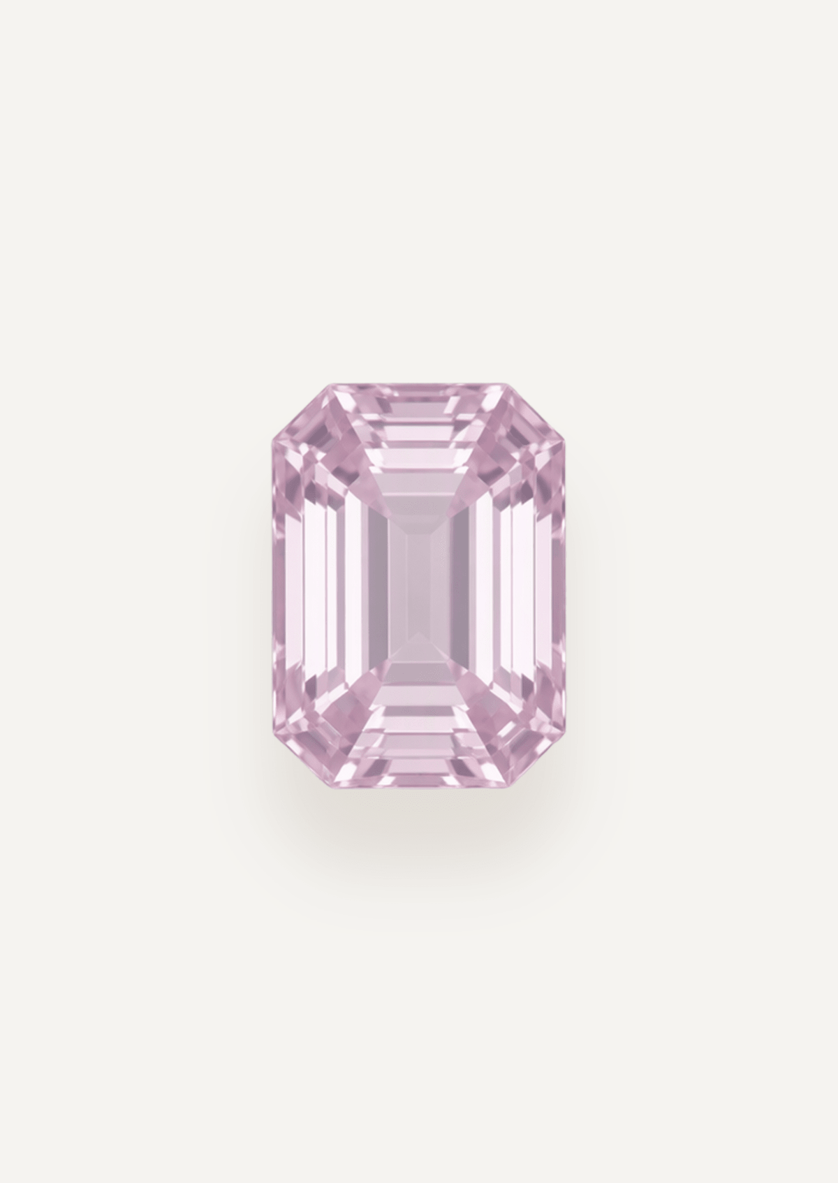 1.13ct Pink Emerald Cut Spinel - Molten Store