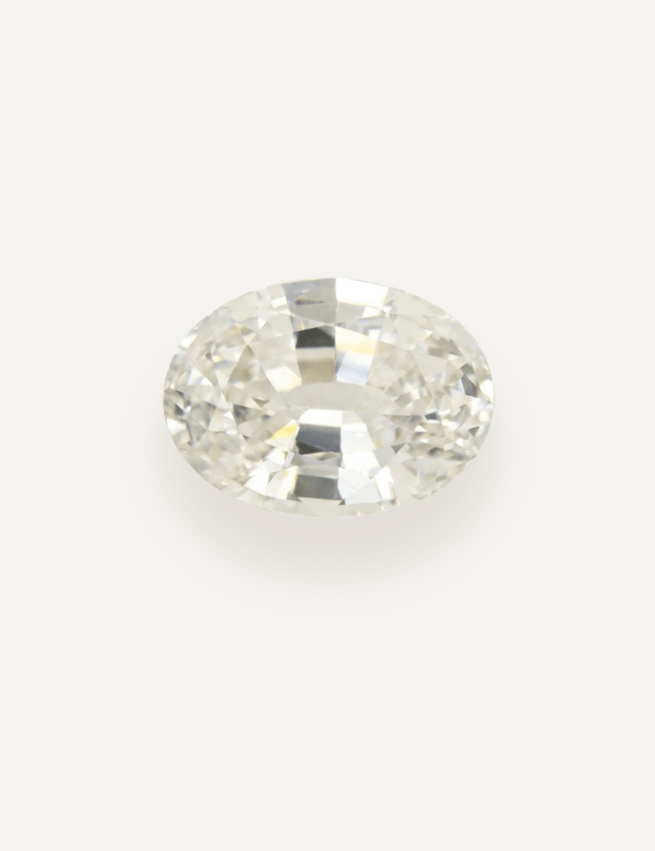 1.14ct Yellow Oval Cut Sapphire - Molten Store