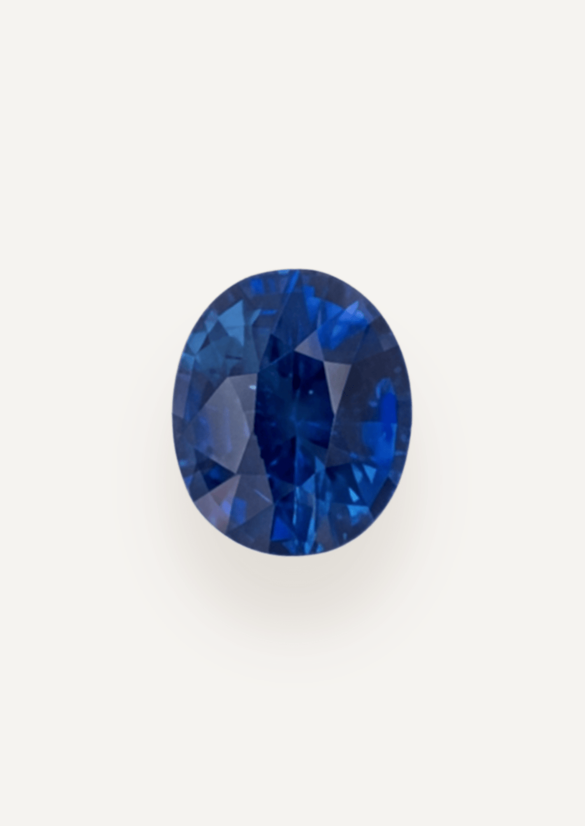 1.15ct Ceylon Blue Oval Cut Sapphire - Molten Store