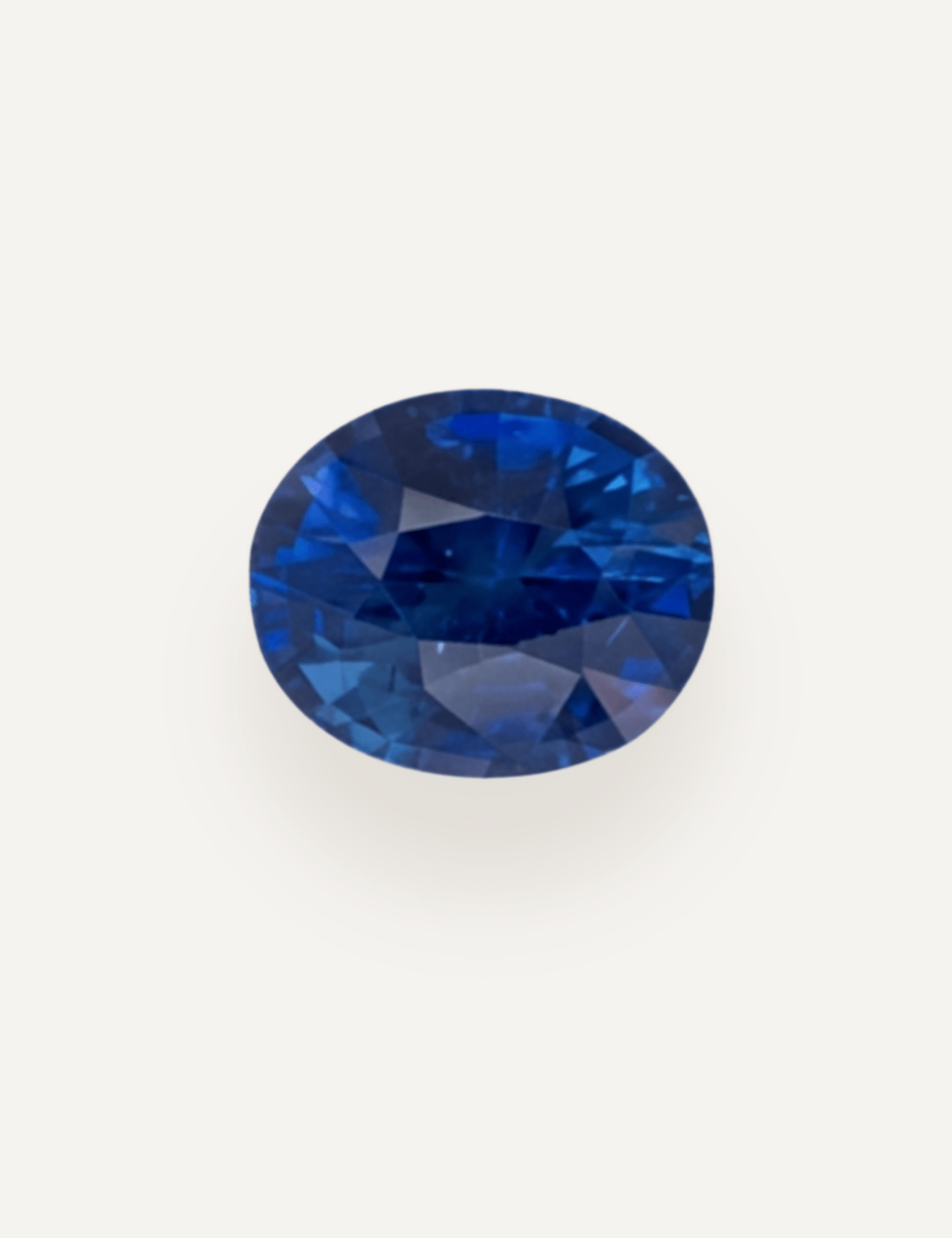 1.15ct Ceylon Blue Oval Cut Sapphire - Molten Store