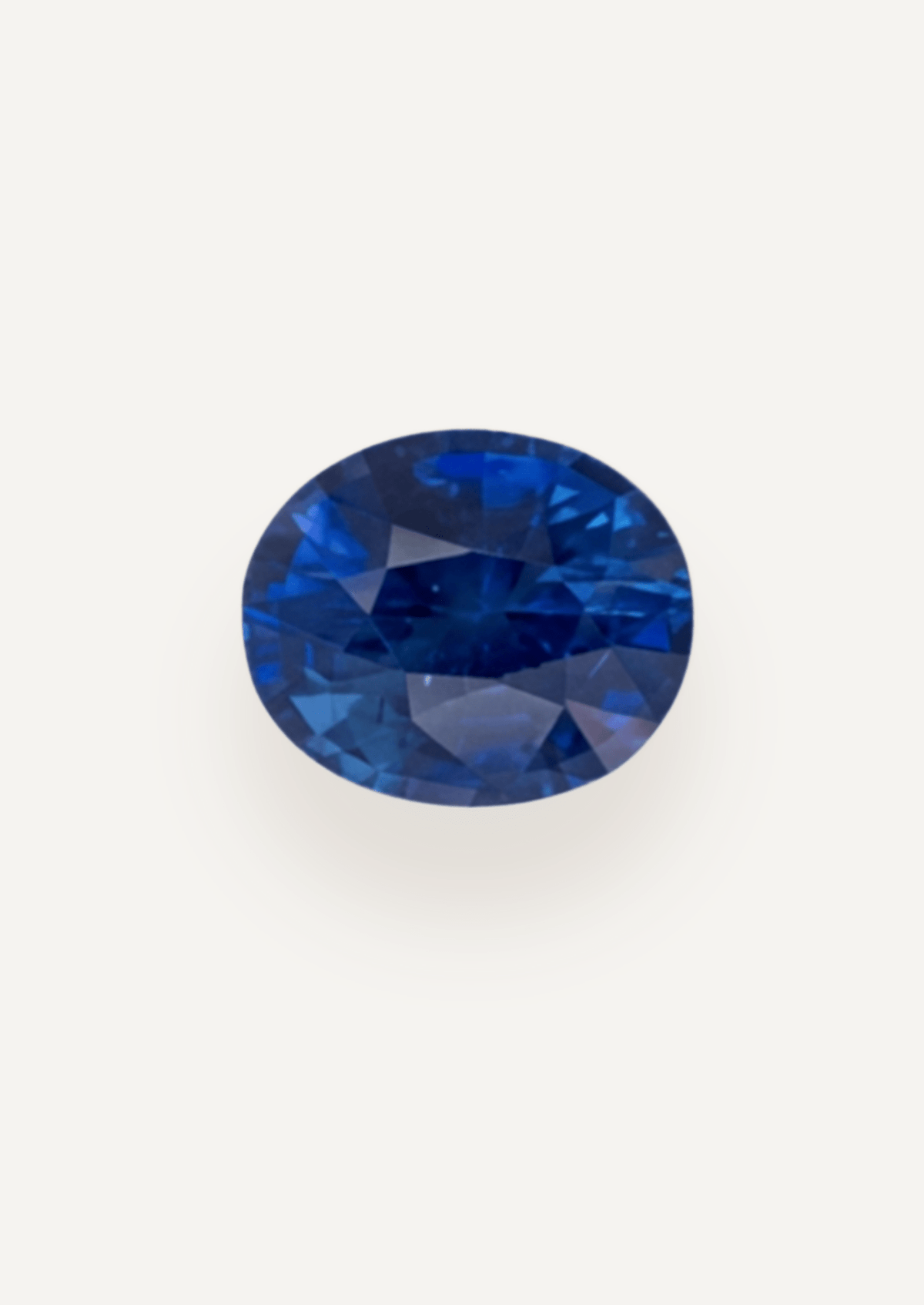 1.15ct Ceylon Blue Oval Cut Sapphire - Molten Store
