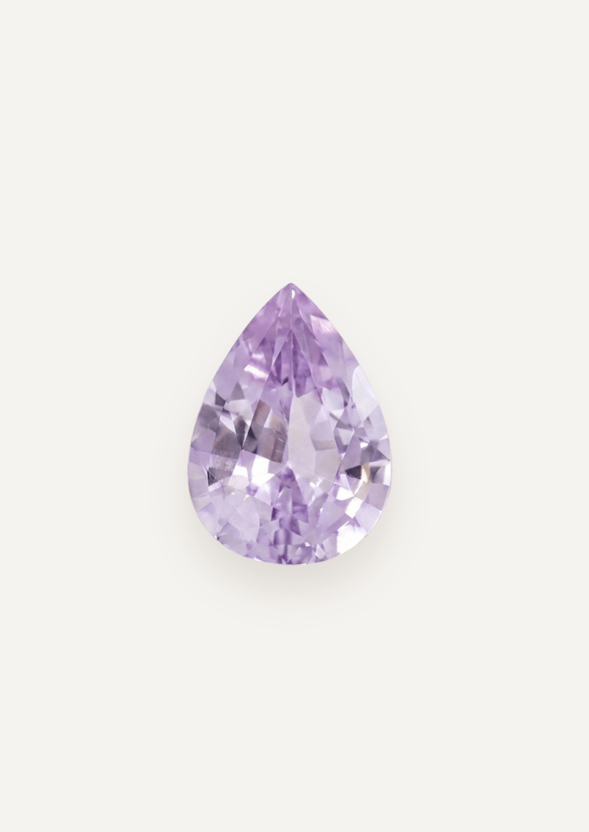 1.17ct Lilac Pear Cut Sapphire - Molten Store
