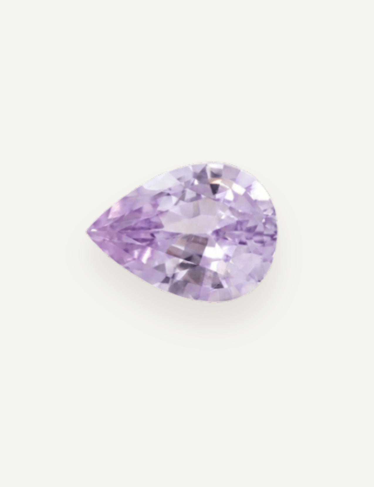 1.17ct Lilac Pear Cut Sapphire - Molten Store