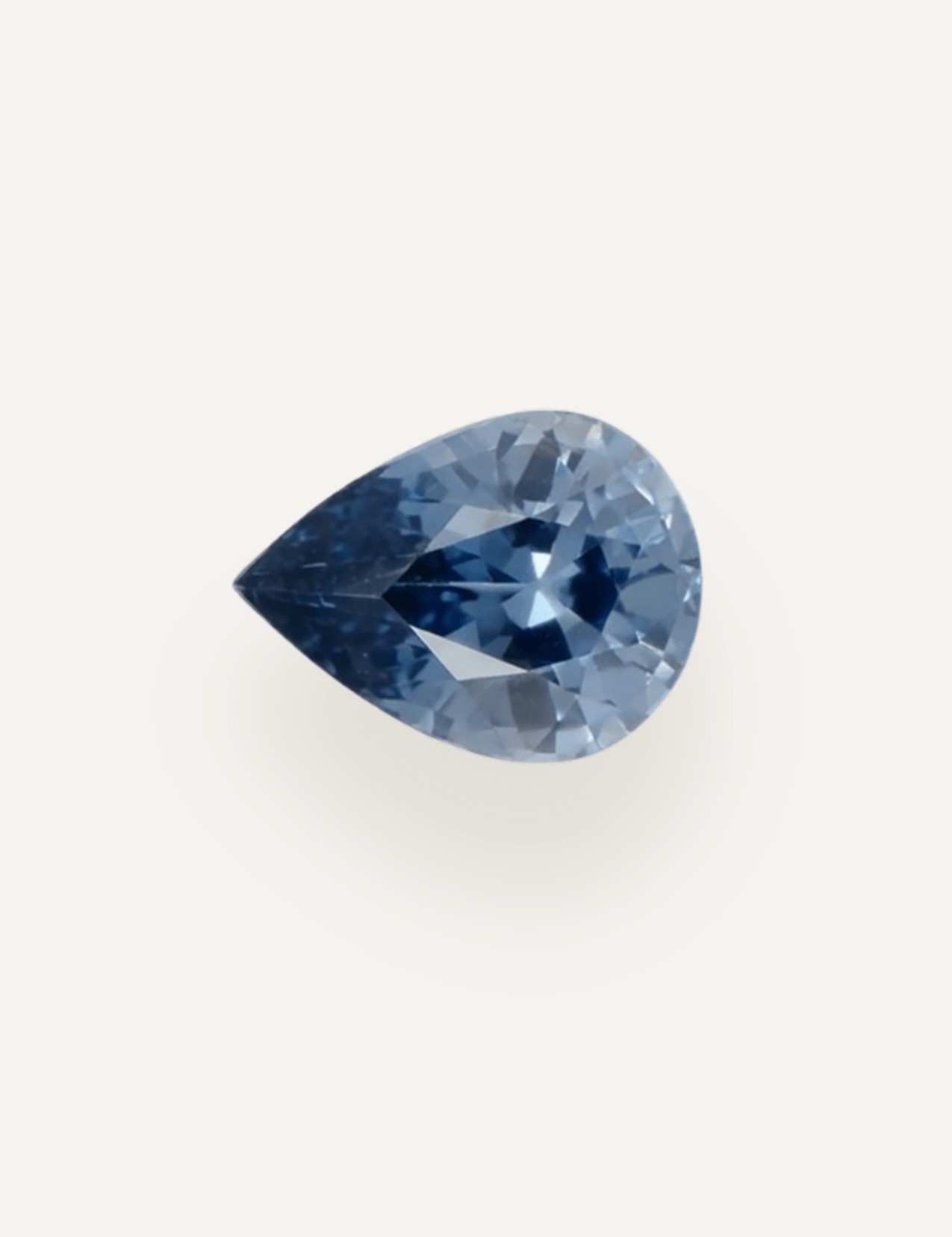 1.18ct Blue Pear Cut Sapphire - Molten Store