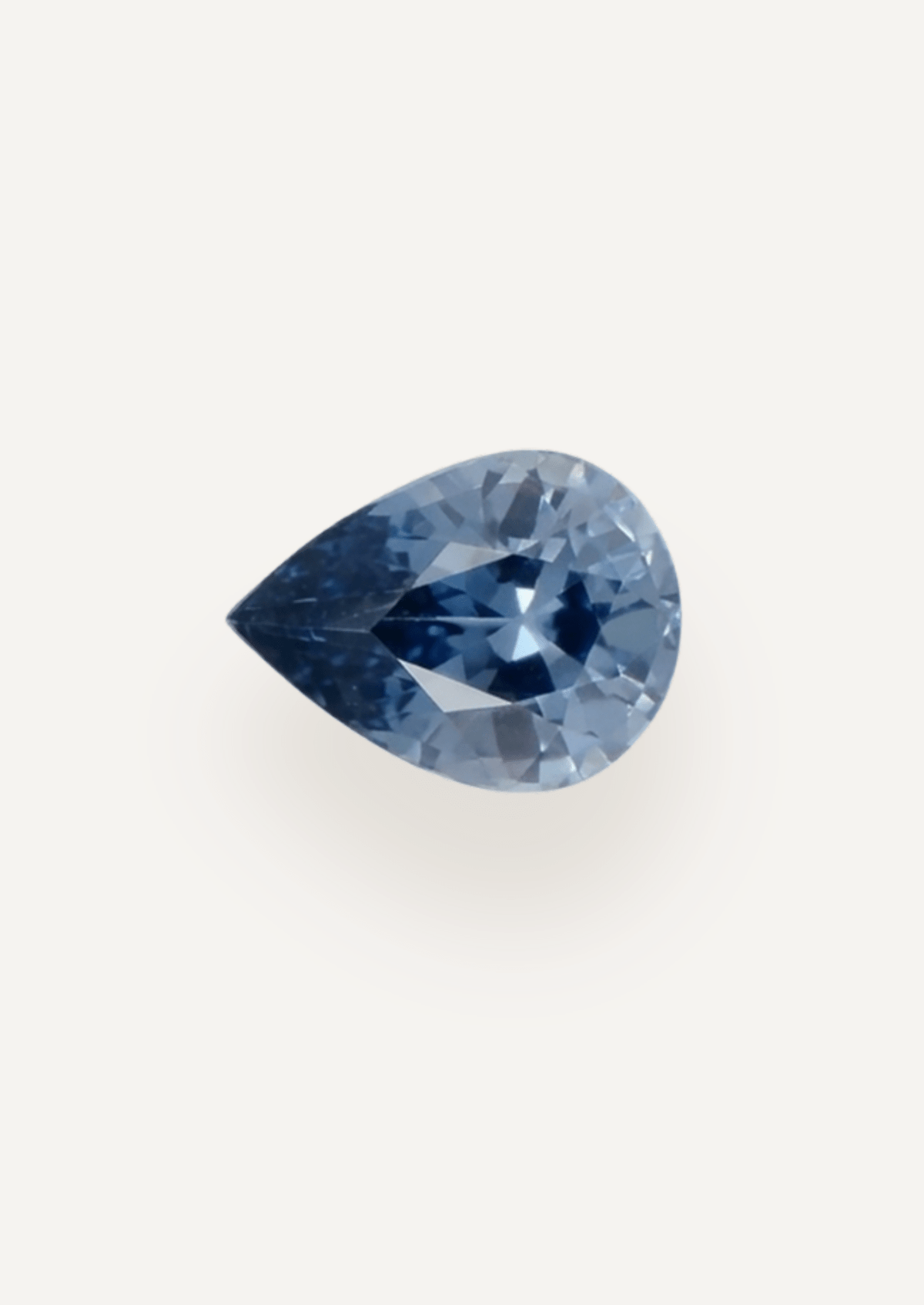 1.18ct Blue Pear Cut Sapphire - Molten Store