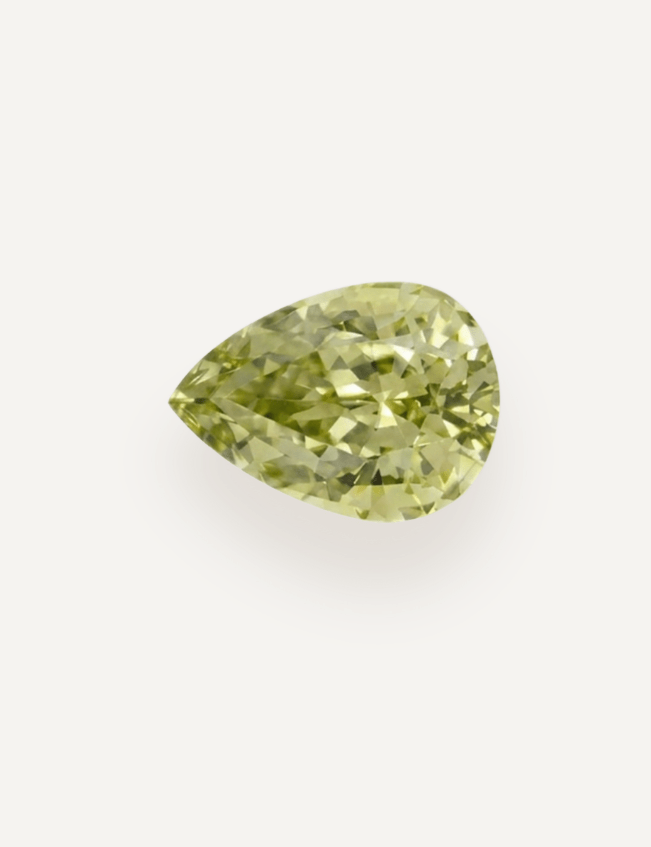 1.18ct Green Pear Cut Sapphire - Molten Store