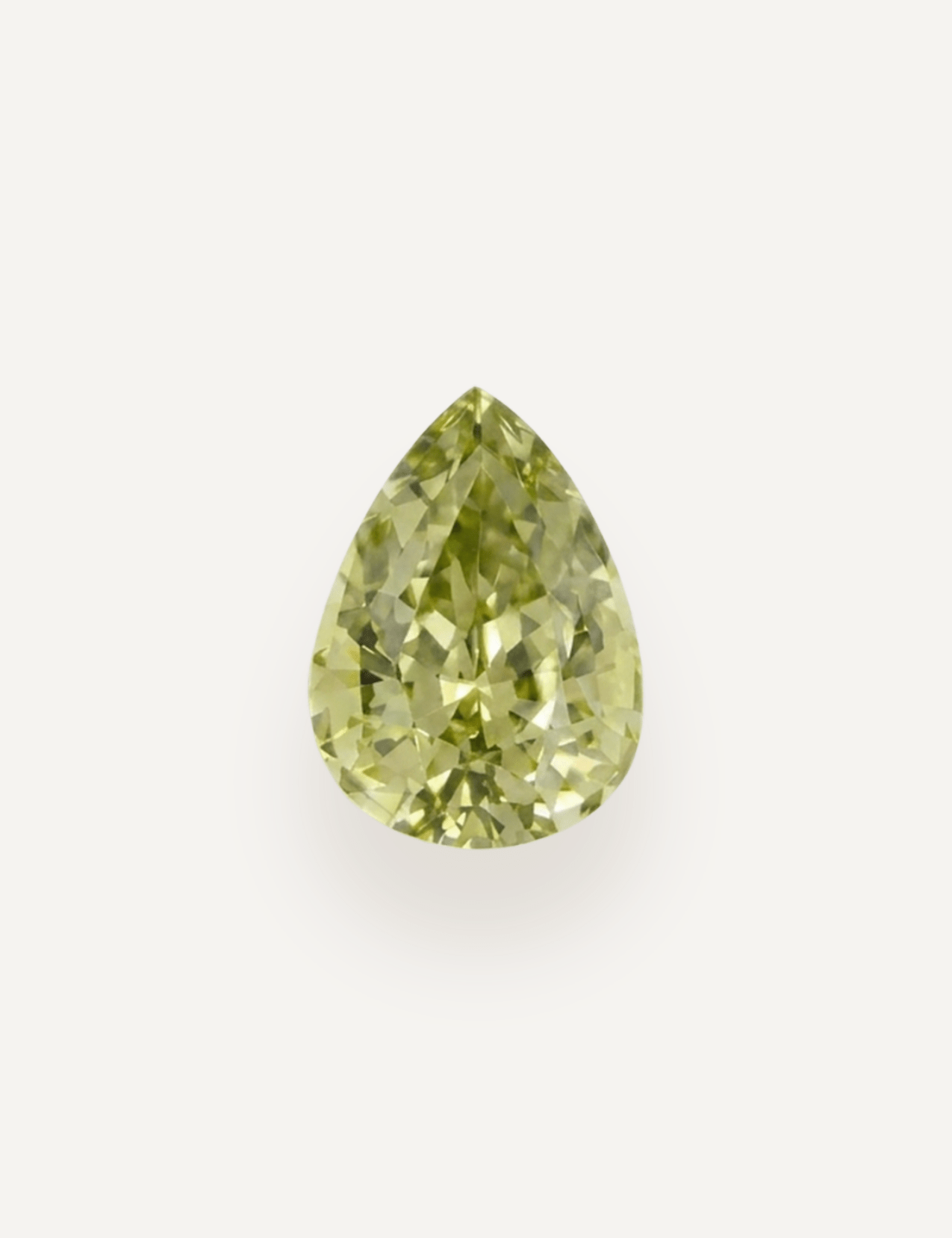 1.18ct Green Pear Cut Sapphire - Molten Store