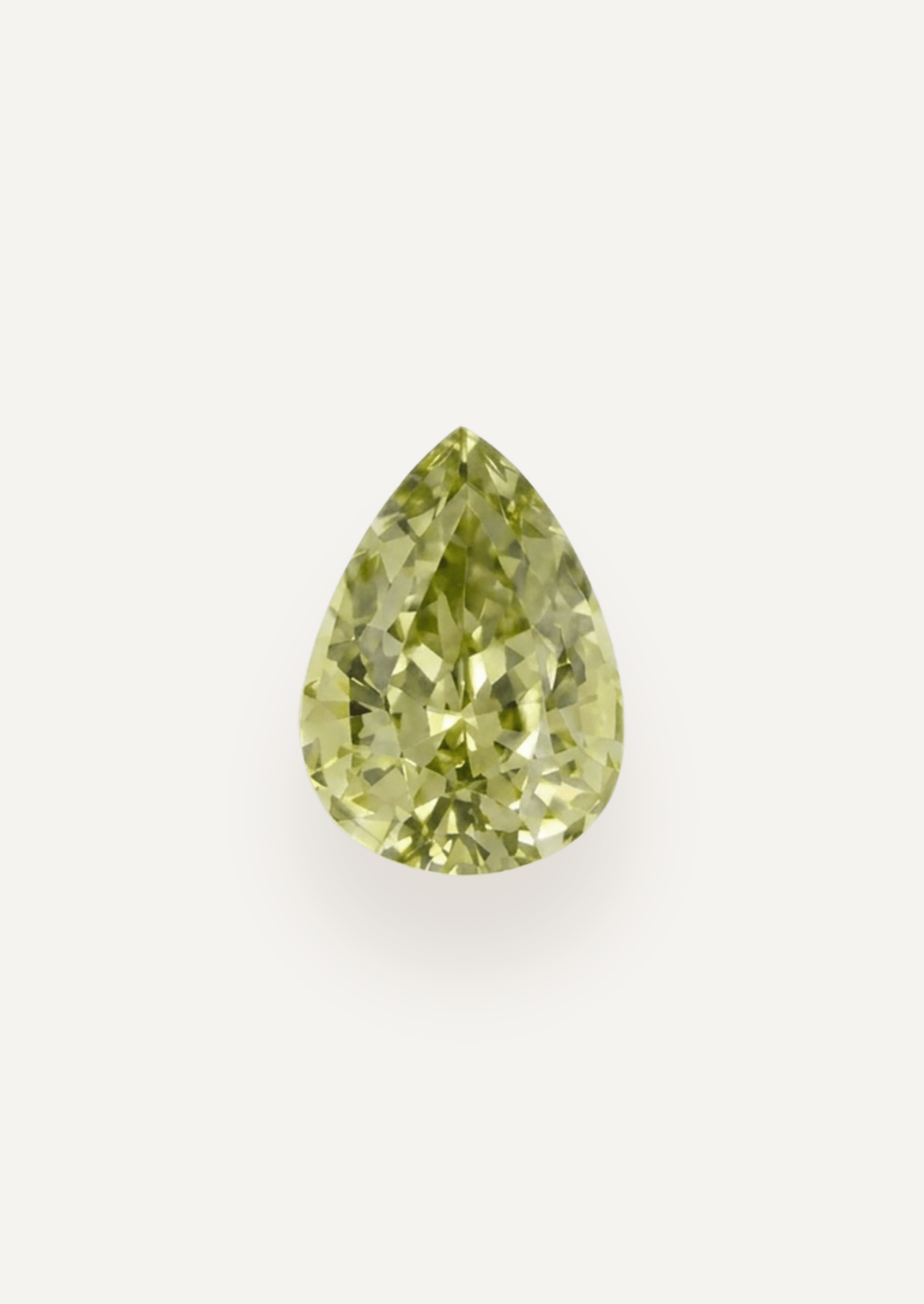 1.18ct Green Pear Cut Sapphire - Molten Store
