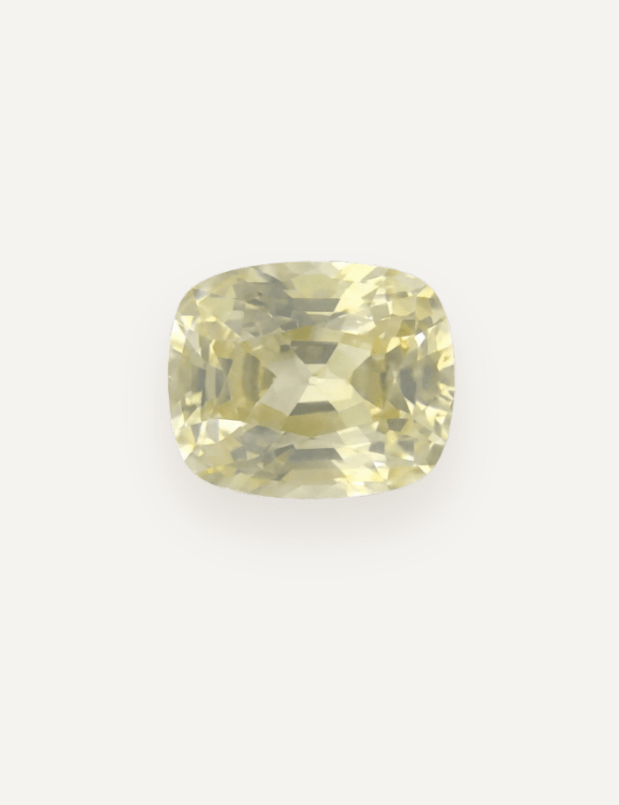 1.19ct Cushion Cut Yellow Sapphire - Molten Store