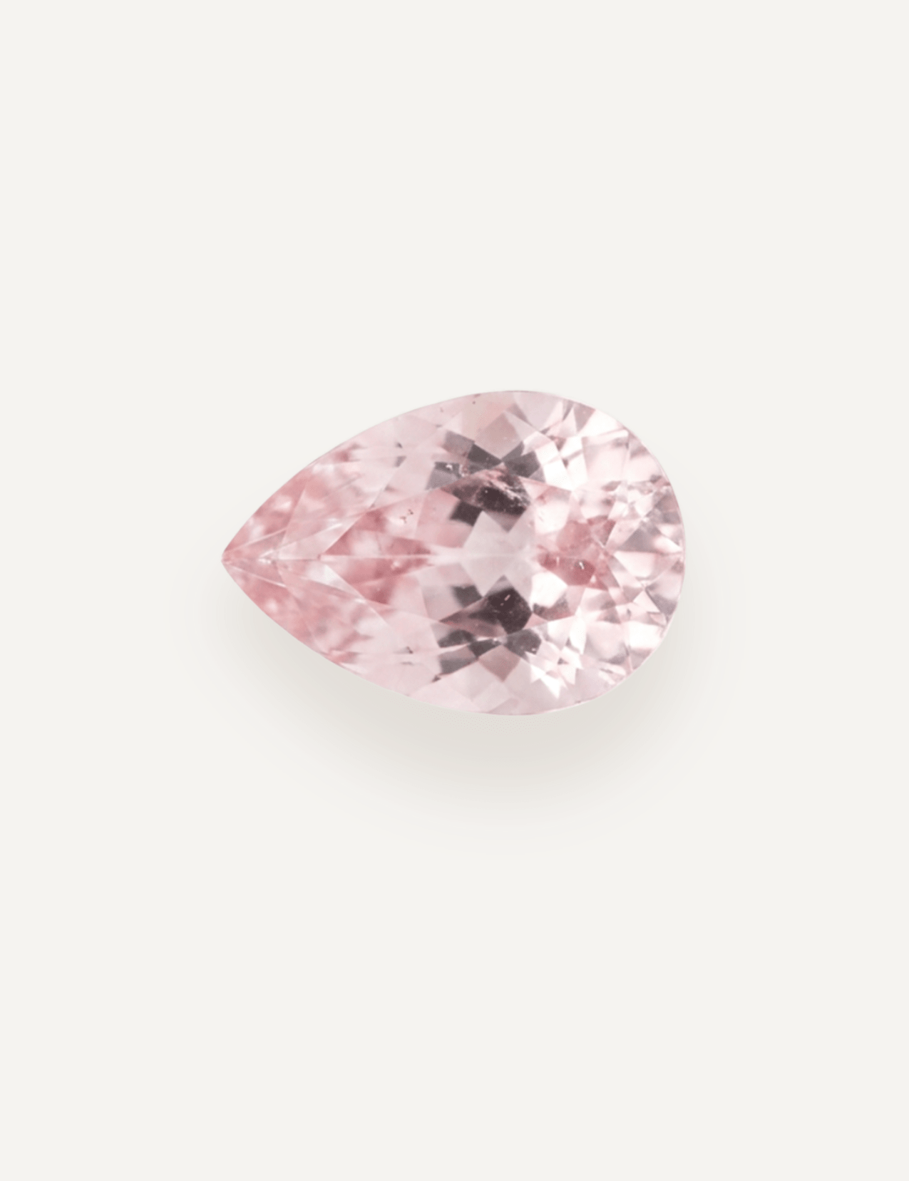 1.22ct Pink Pear Cut Sapphire - Molten Store