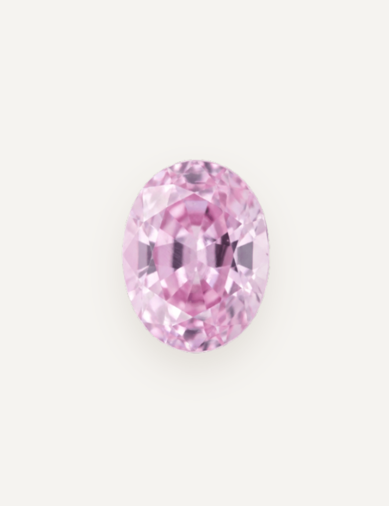1.27ct Pink Oval Cut Sapphire - Molten Store