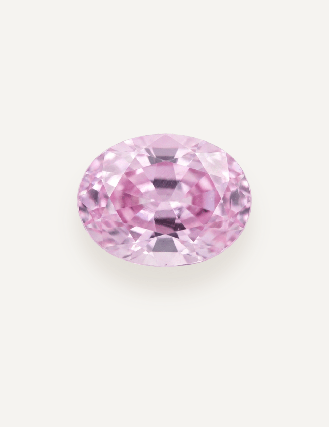 1.27ct Pink Oval Cut Sapphire - Molten Store
