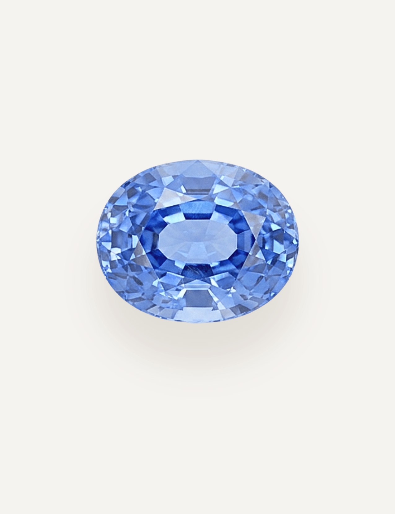 1.28ct Ceylon Blue Oval Cut Sapphire - Molten Store