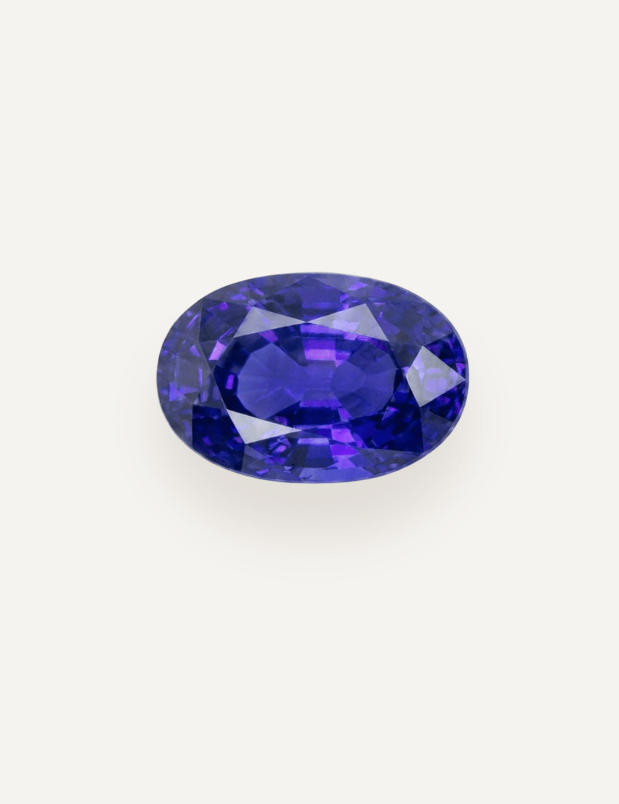 1.29ct Purple Oval Cut Sapphire - Molten Store