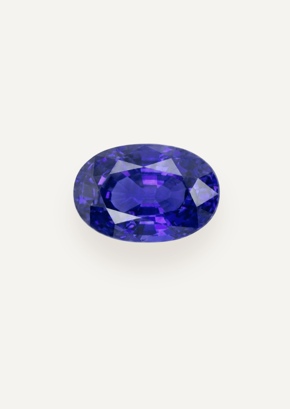 1.29ct Purple Oval Cut Sapphire - Molten Store