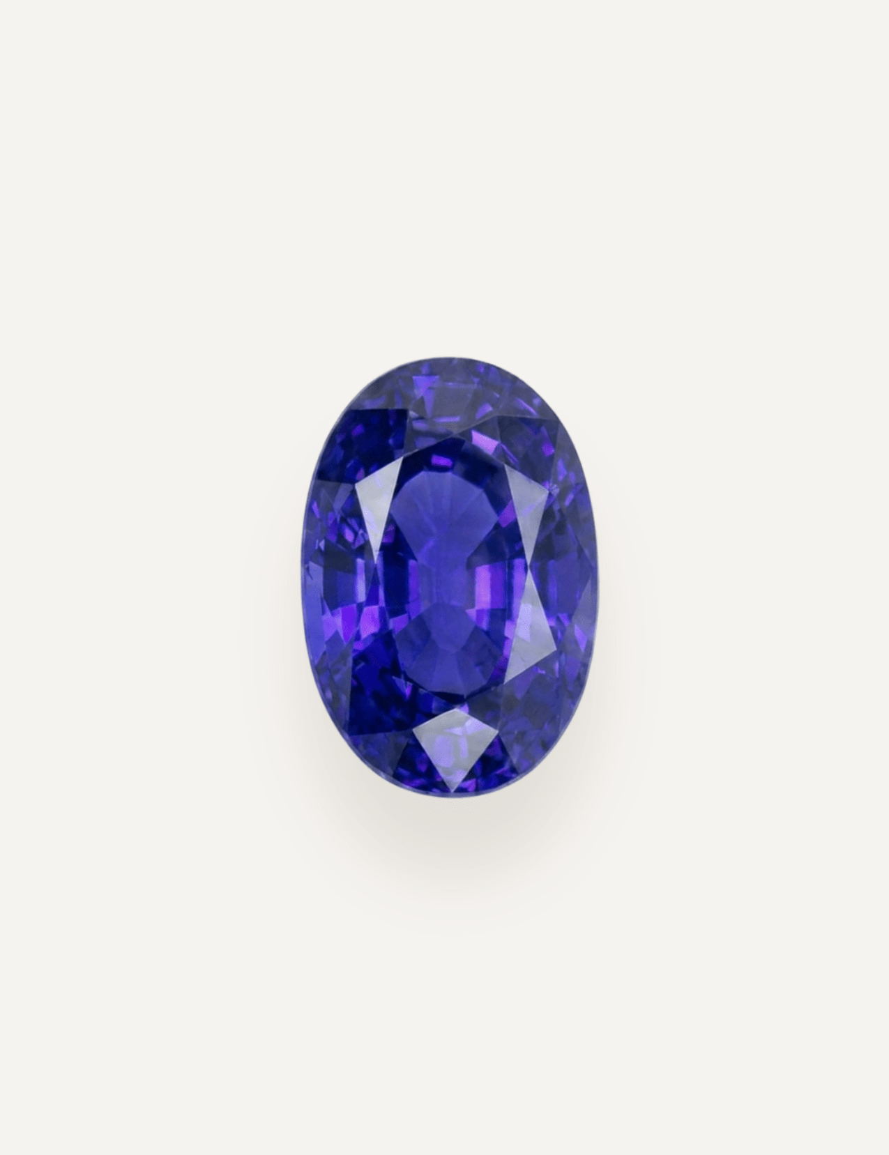 1.29ct Purple Oval Cut Sapphire - Molten Store