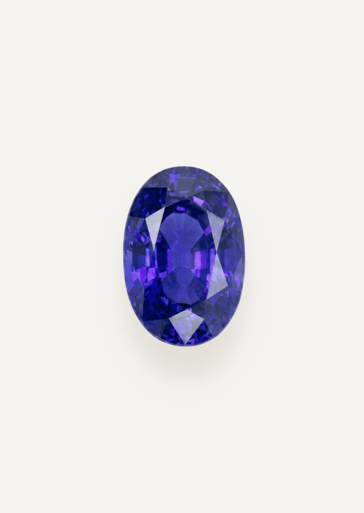 1.29ct Purple Oval Cut Sapphire - Molten Store