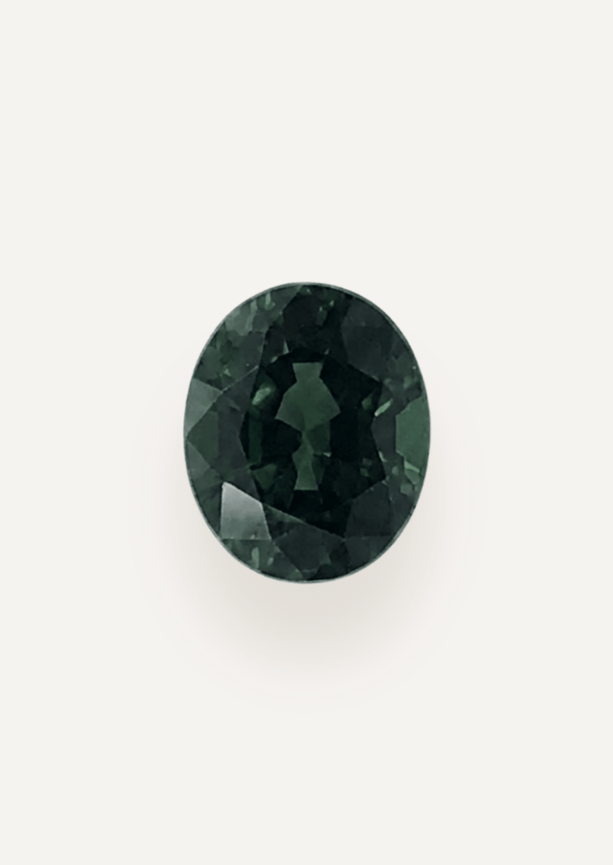 1.29ct Queensland Green Parti Oval Cut Sapphire - Molten Store