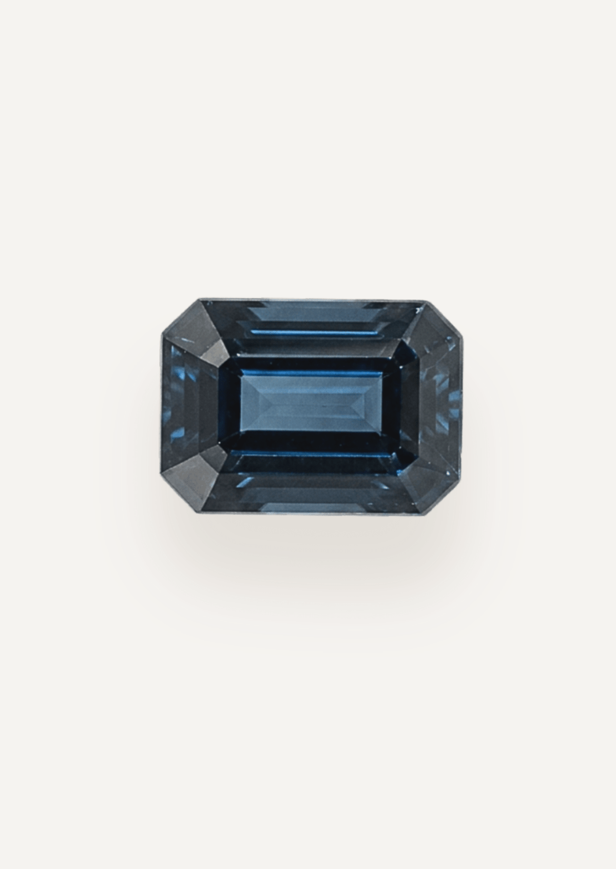 1.30ct Australian Blue Parti Emerald Cut Sapphire - Molten Store