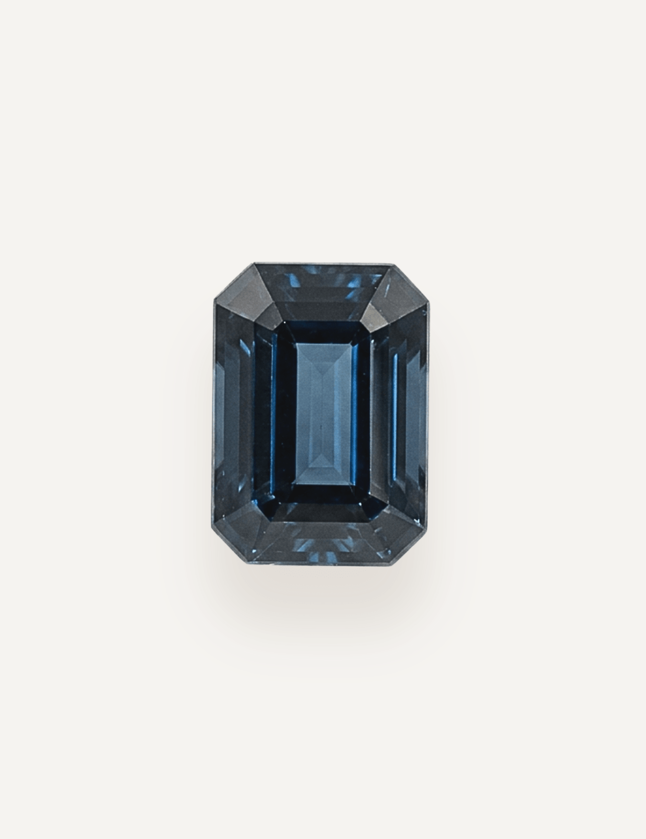 1.30ct Australian Blue Parti Emerald Cut Sapphire - Molten Store
