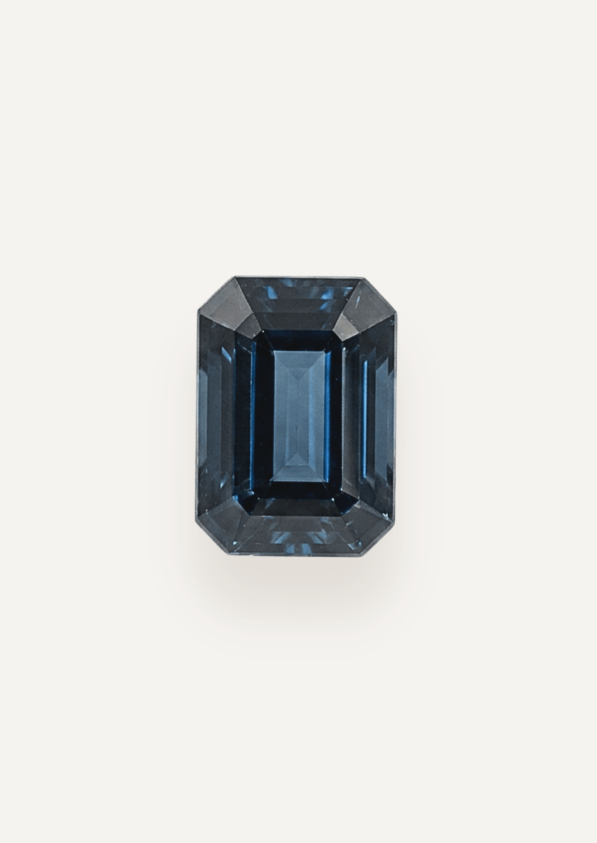 1.30ct Australian Blue Parti Emerald Cut Sapphire - Molten Store